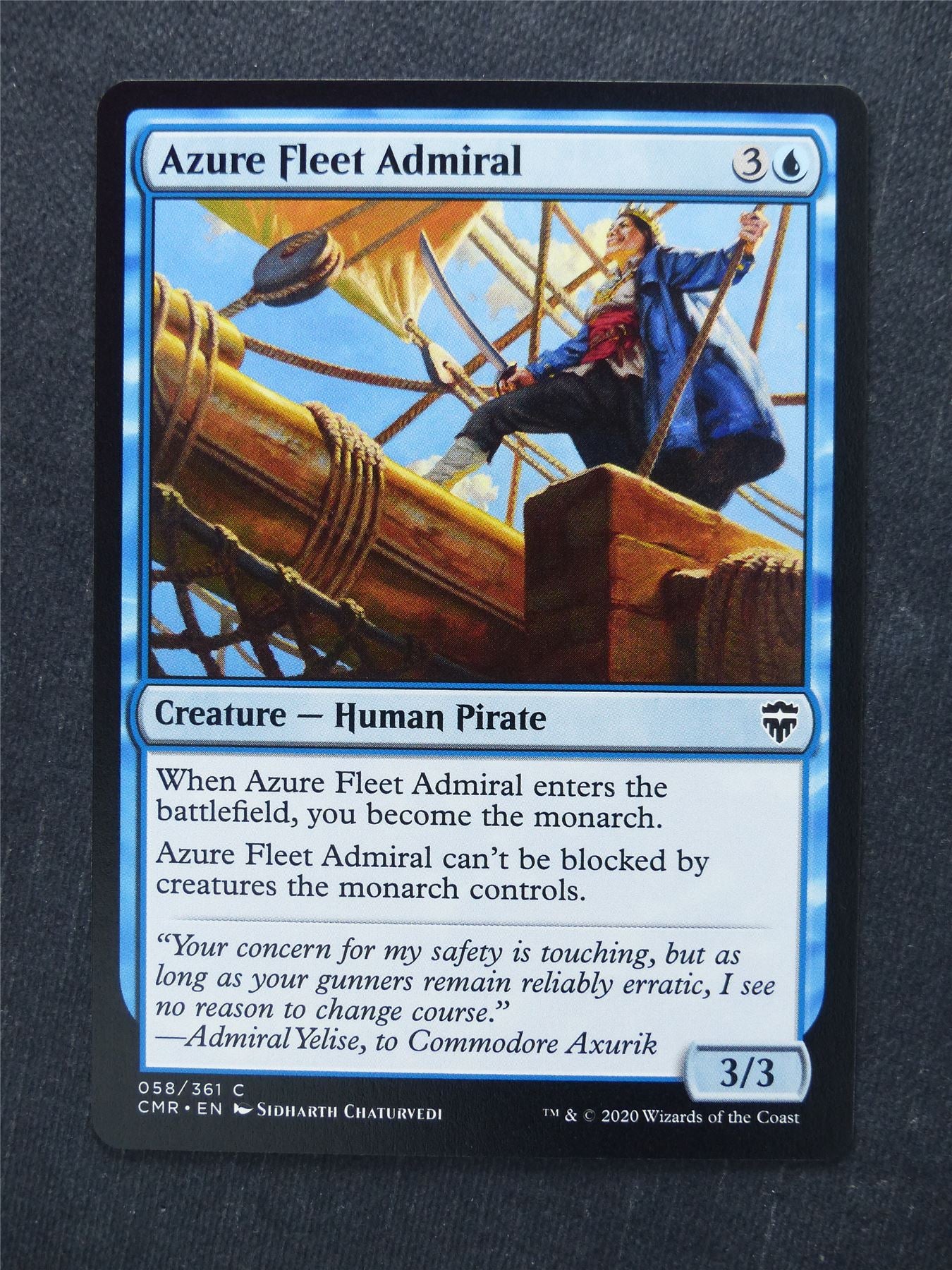 Azure Fleet Admiral - Commander Legends #R5