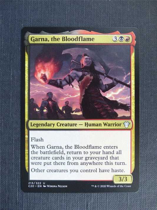 Garna the Bloodflame - C20 - Mtg Card