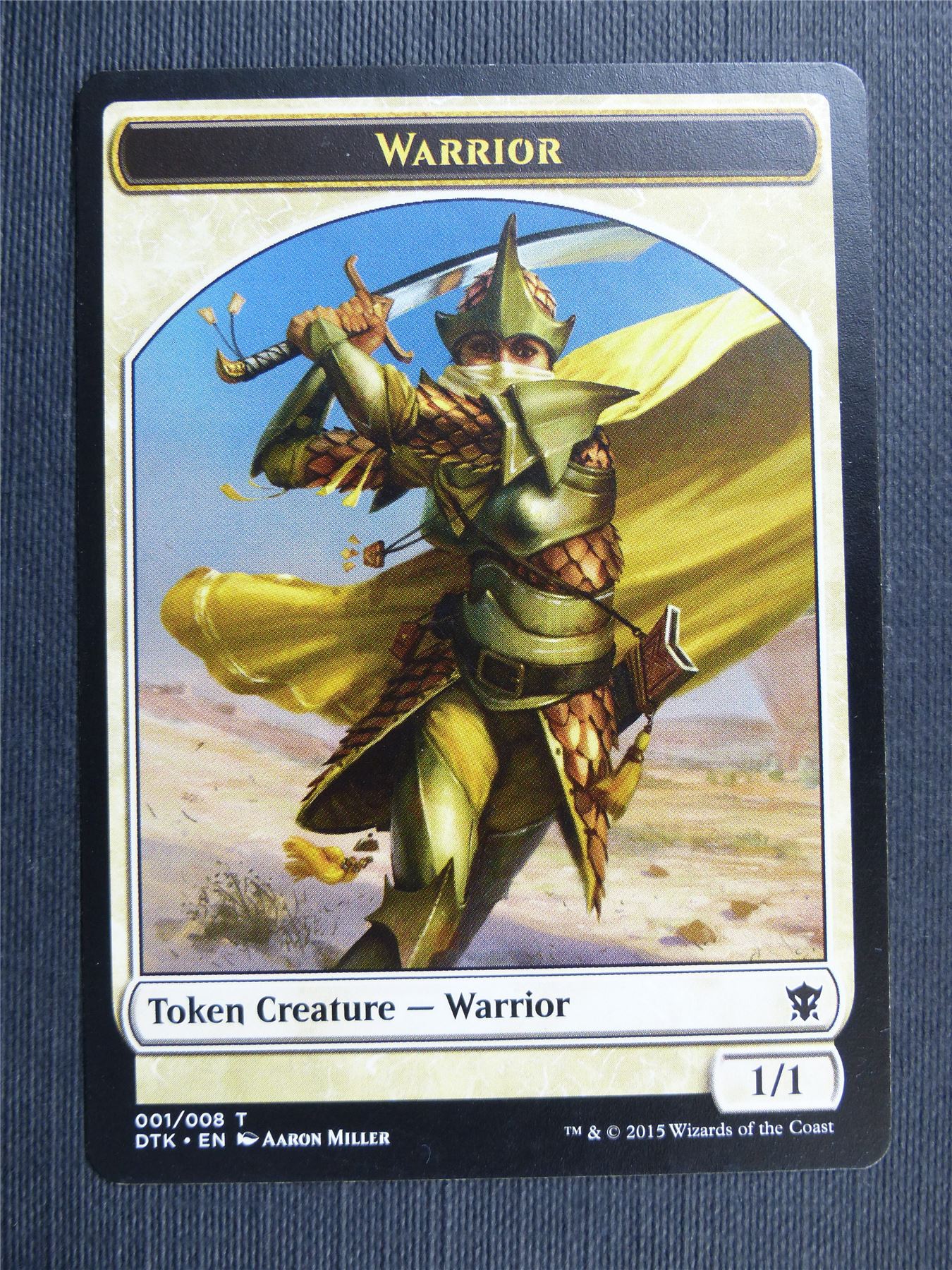 Warrior Token - Mtg Magic Cards #453
