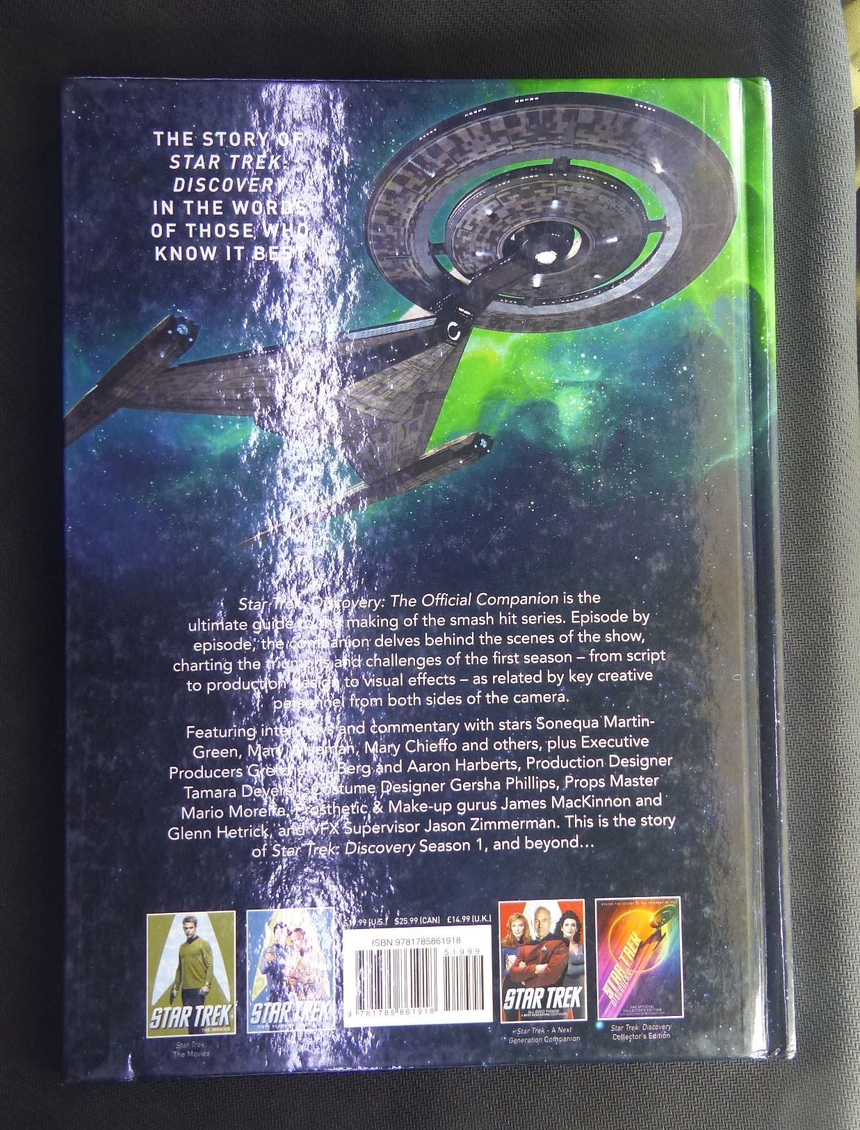Star Trek Discovery - The Official Companion - The Making Of Season 1 - Guide Hardback #19M