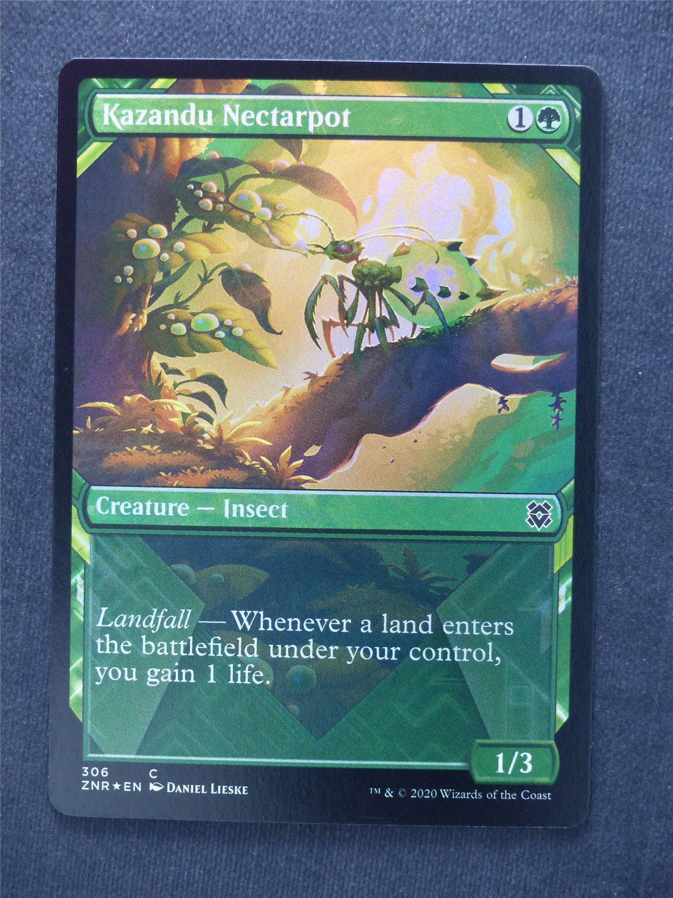 Kazandu Nectarpot Showcase Foil - Mtg Magic Cards #II