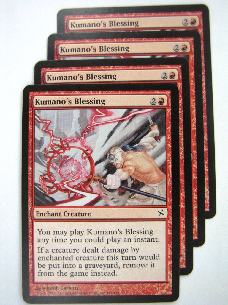 MTG Magic Cards: KUMANO'S BLESSING x4 # 8E47