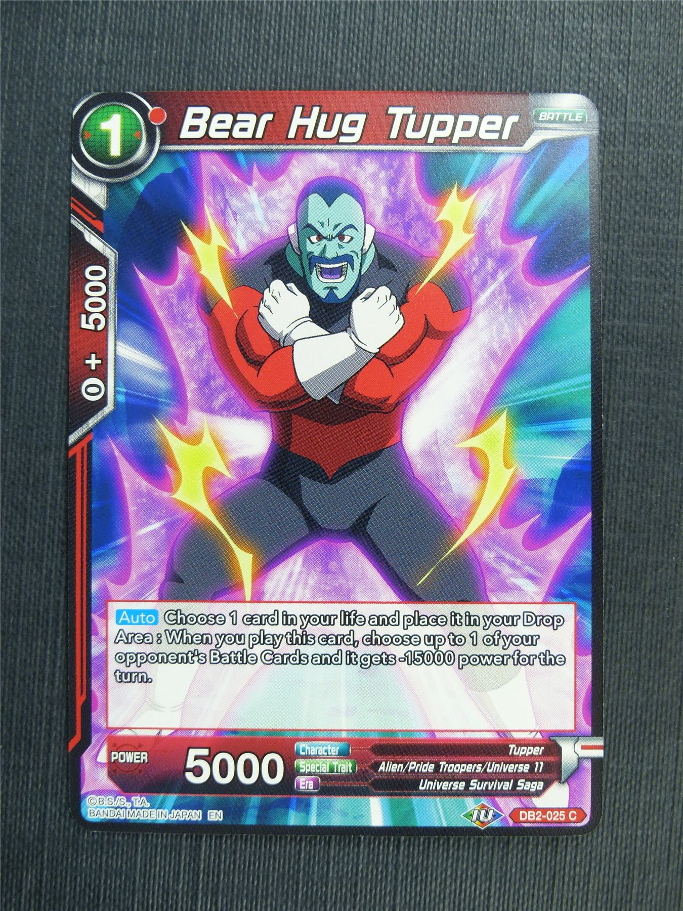 Bear Hug Tupper - DB2 Dragon Ball Super Card