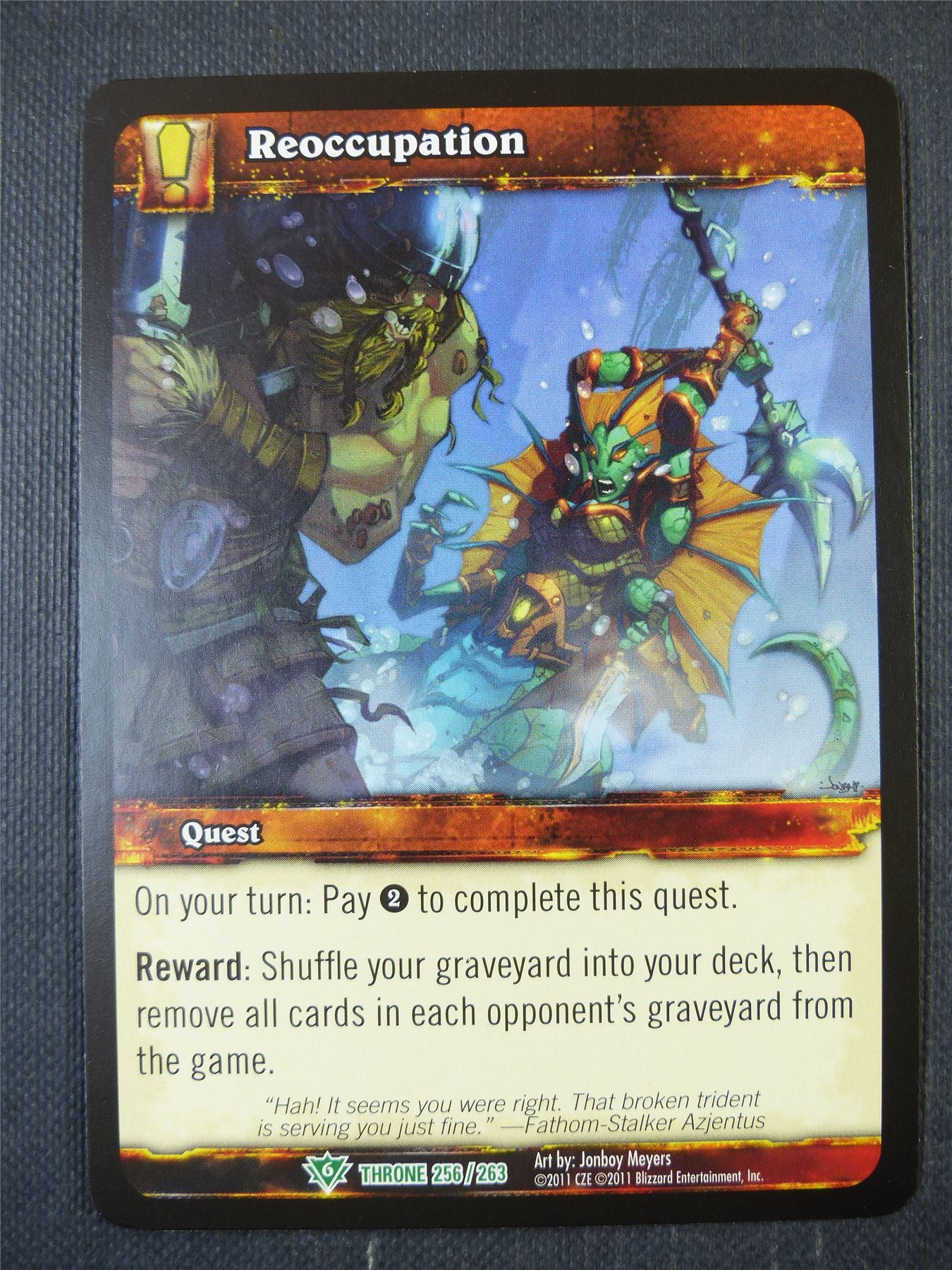 Reoccupation 256/263 - WoW Card #1DA