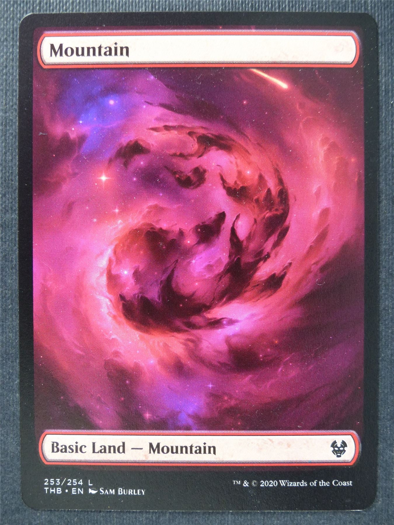 Mountain 253/254 Full Art - Mtg Magic Cards #B1