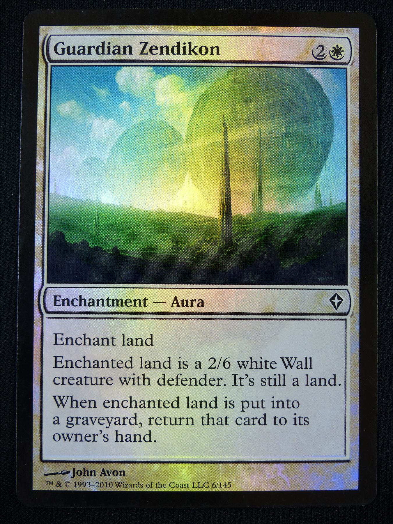 Guardian Zendikon Foil - Mtg Card #209