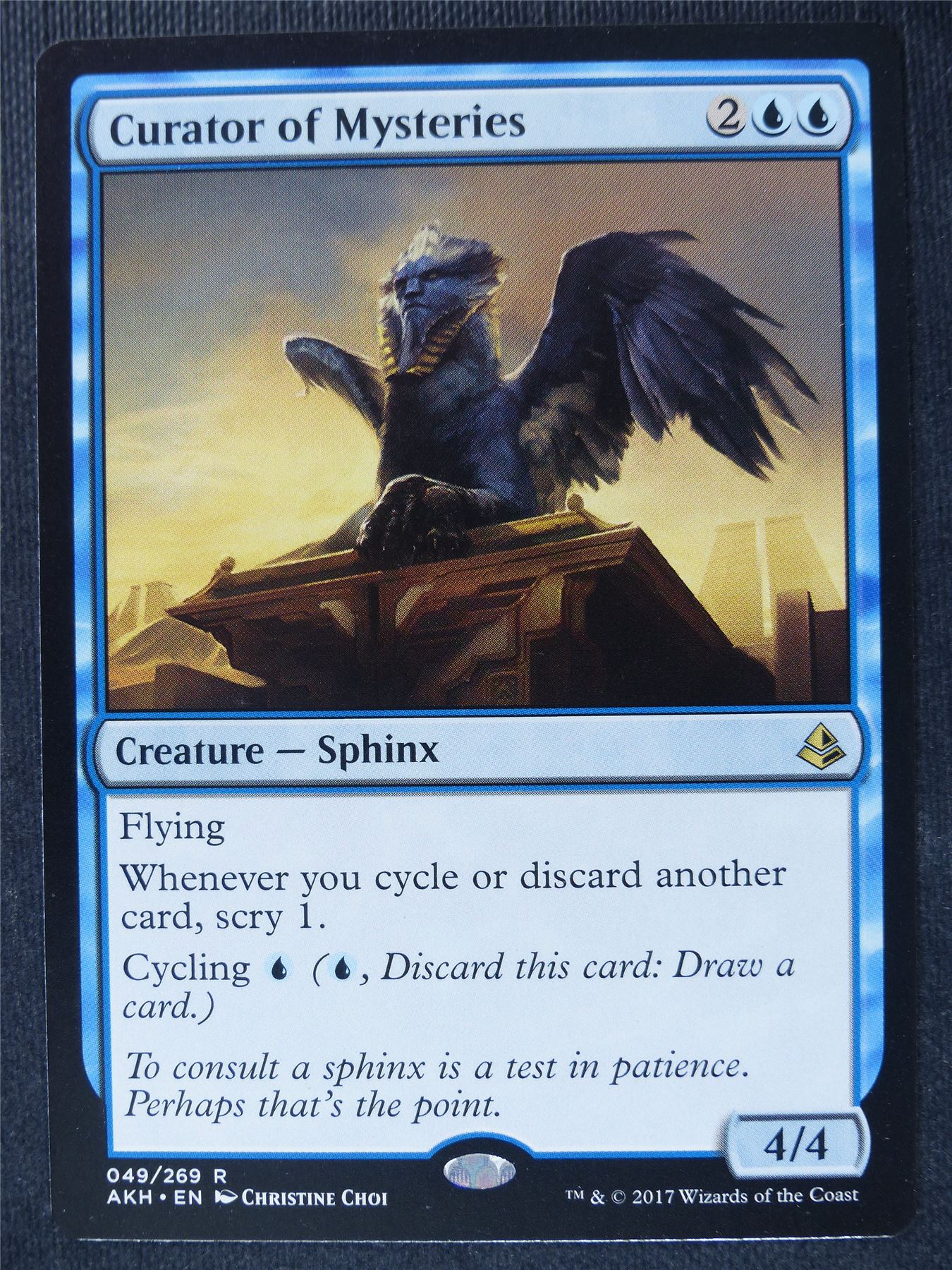 Curator of Mysteries - Mtg Magic Cards #1XU