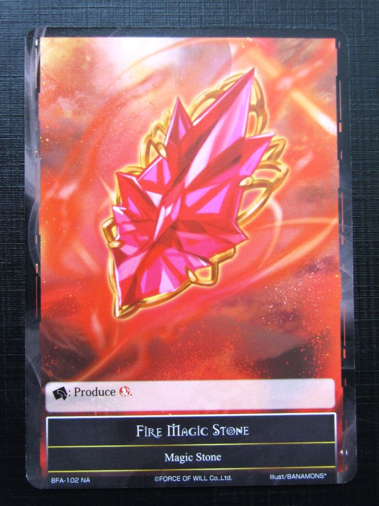 Force of Will Cards: FIRE MAGIC STONE NA # 15G80