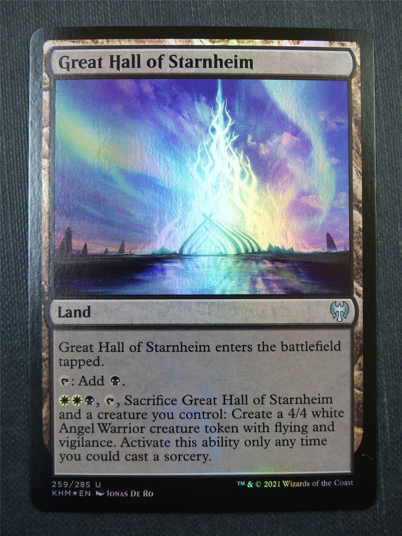 Great Hall of Starnheim Foil - Mtg Card #4BI