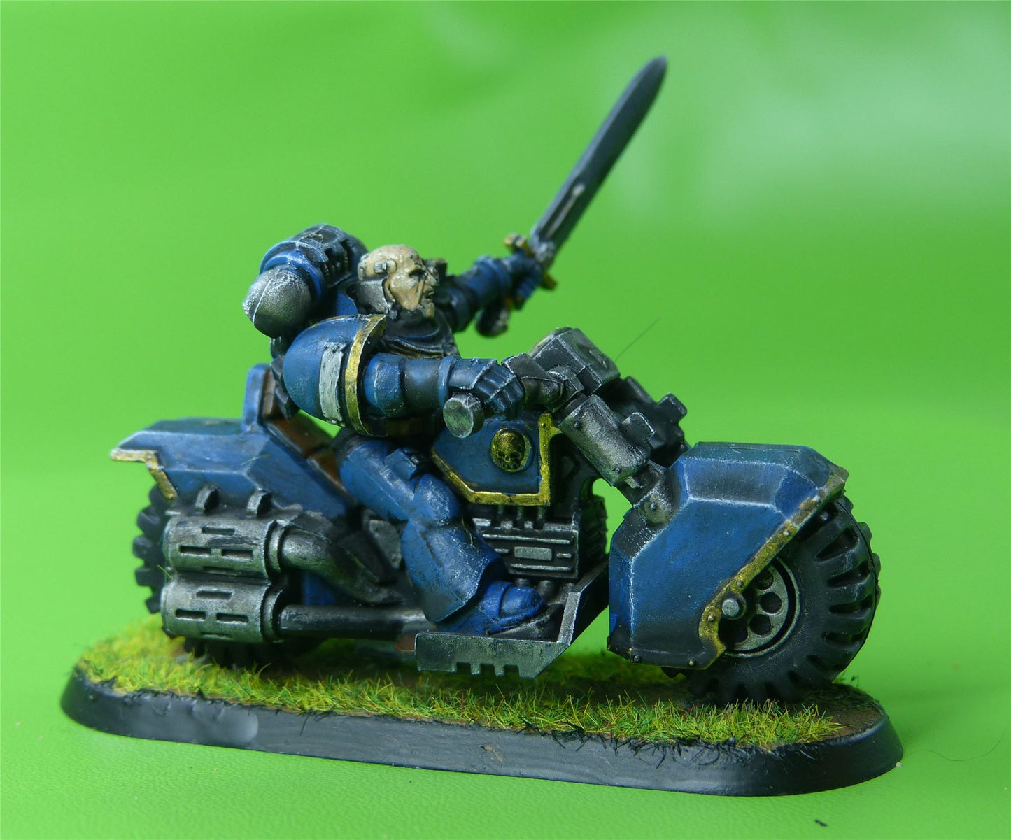 Space Marine Bike Painted - Warhammer AoS 40k #84G