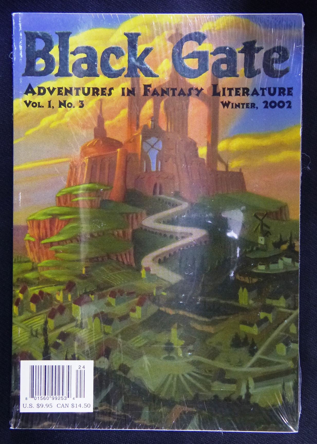 Black Gate - Adventures In Fantasy Literature - Vol 1 No 3 - Roleplay - RPG #15H