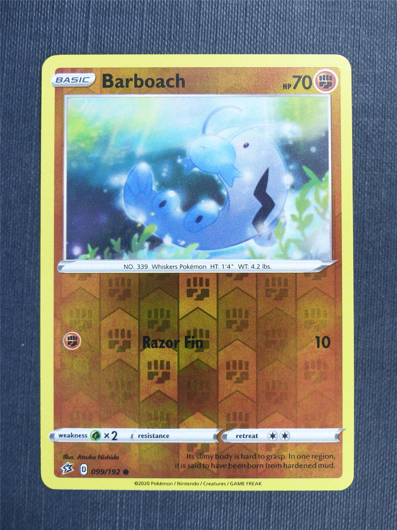 Barboach 099/192 Holo - RCL - Pokemon Card #3JG