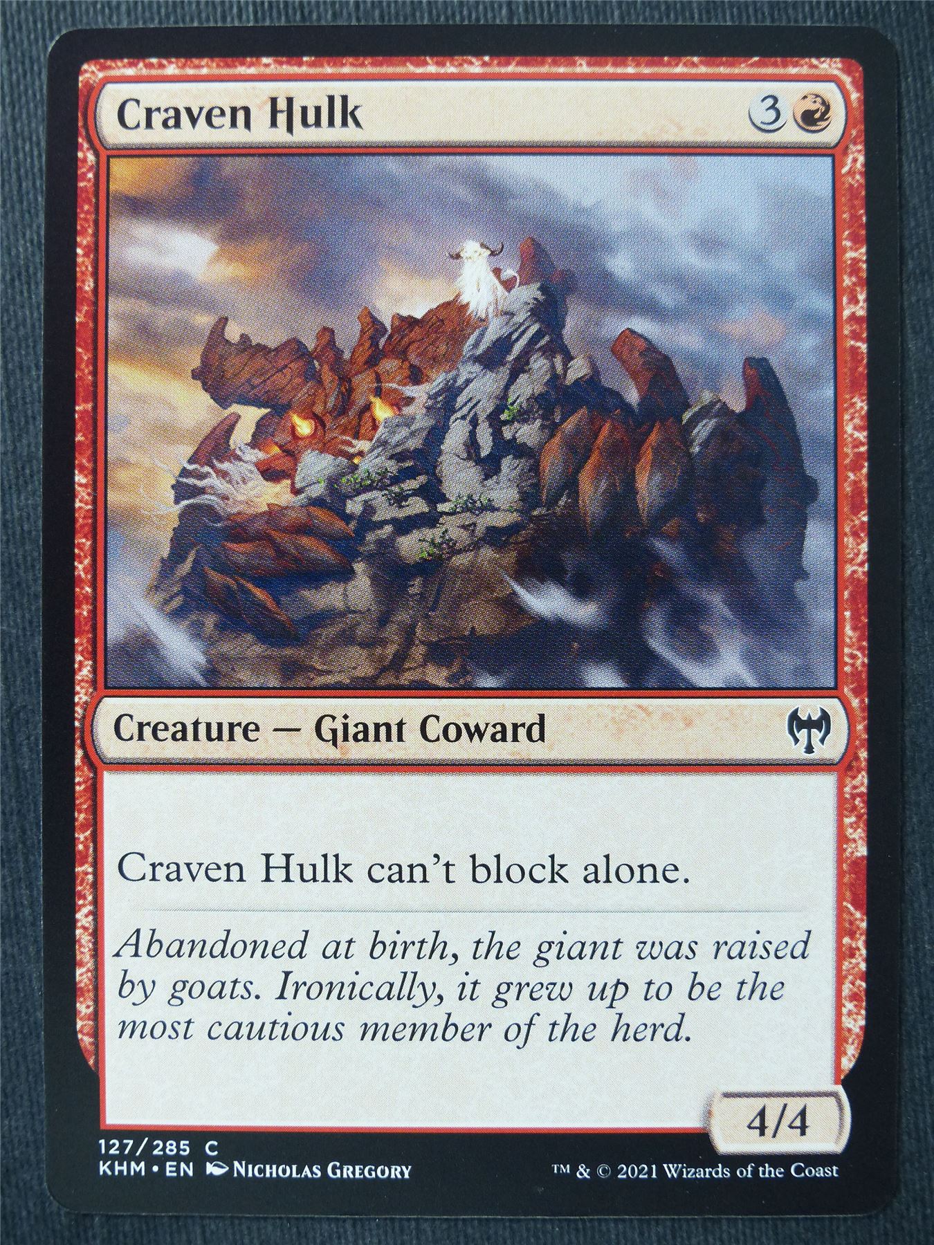 Craven Hulk - Mtg Magic Cards #1T