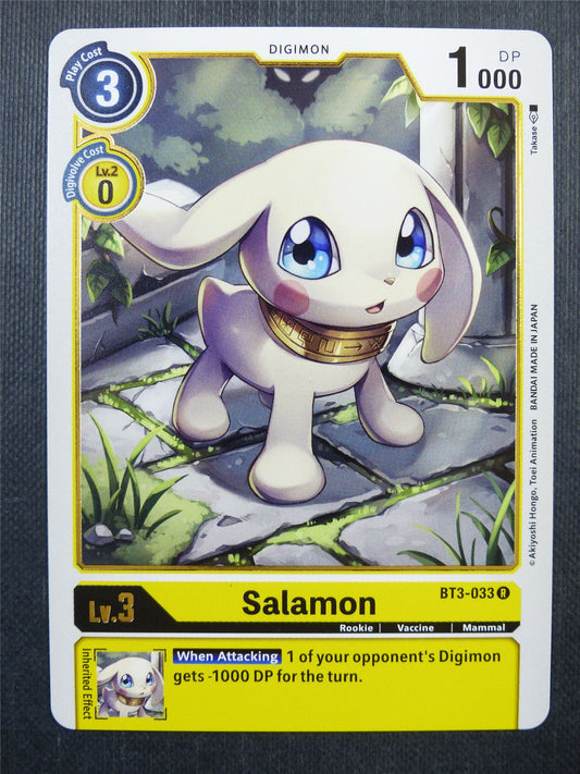 Salamon BT3 R - Digimon Card #43D