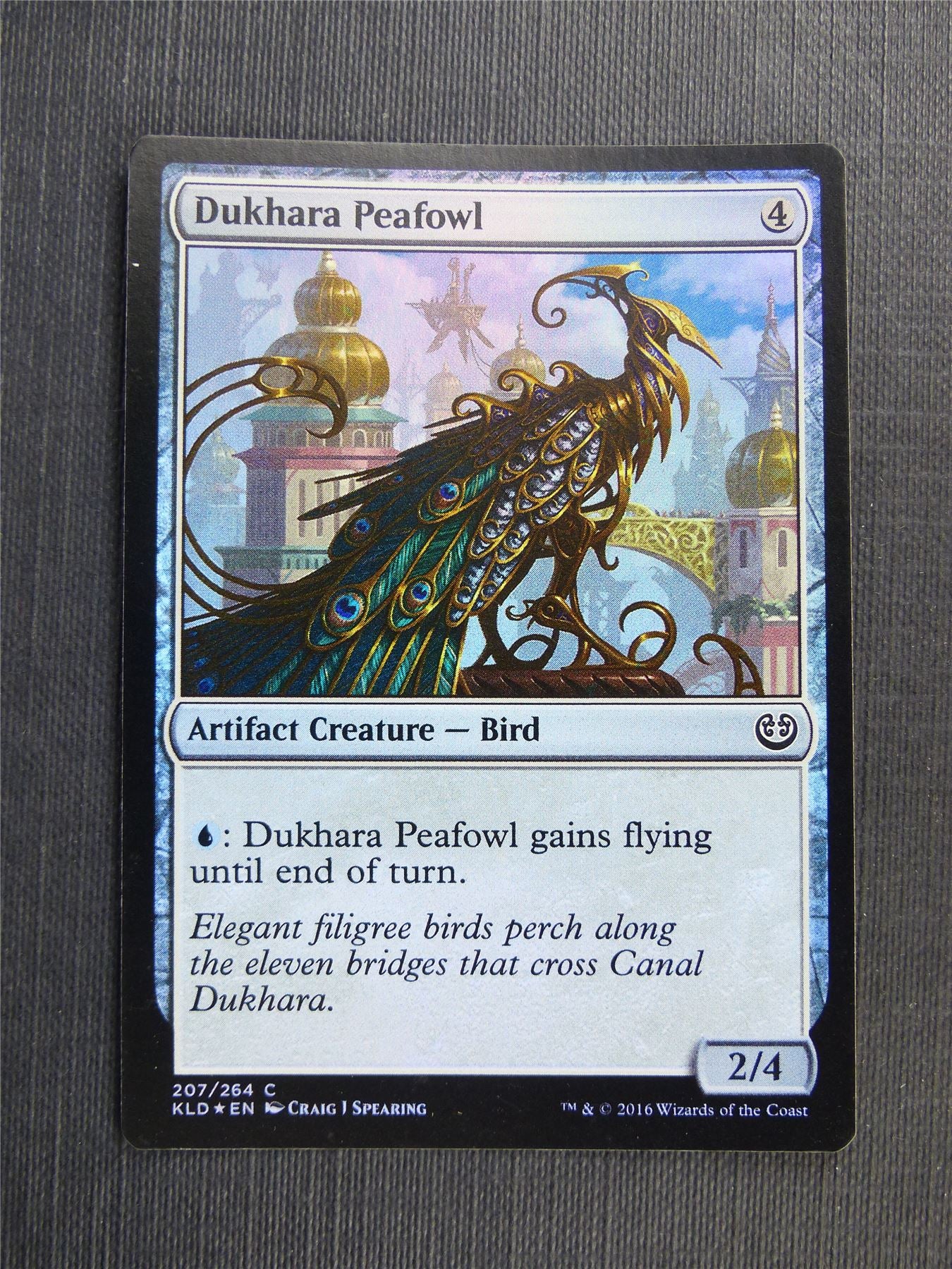 Dukhara Peafowl Foil - Mtg Magic Cards #59V