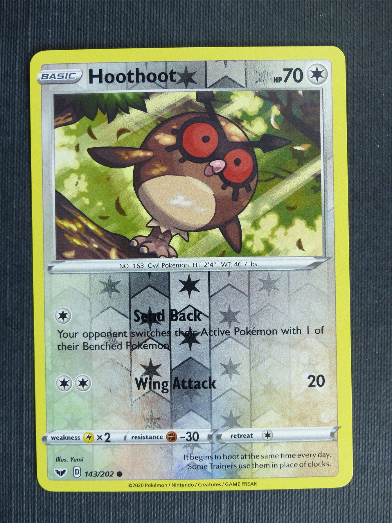 Hoothoot 143/202 Reverse Holo - Pokemon Cards #1NN