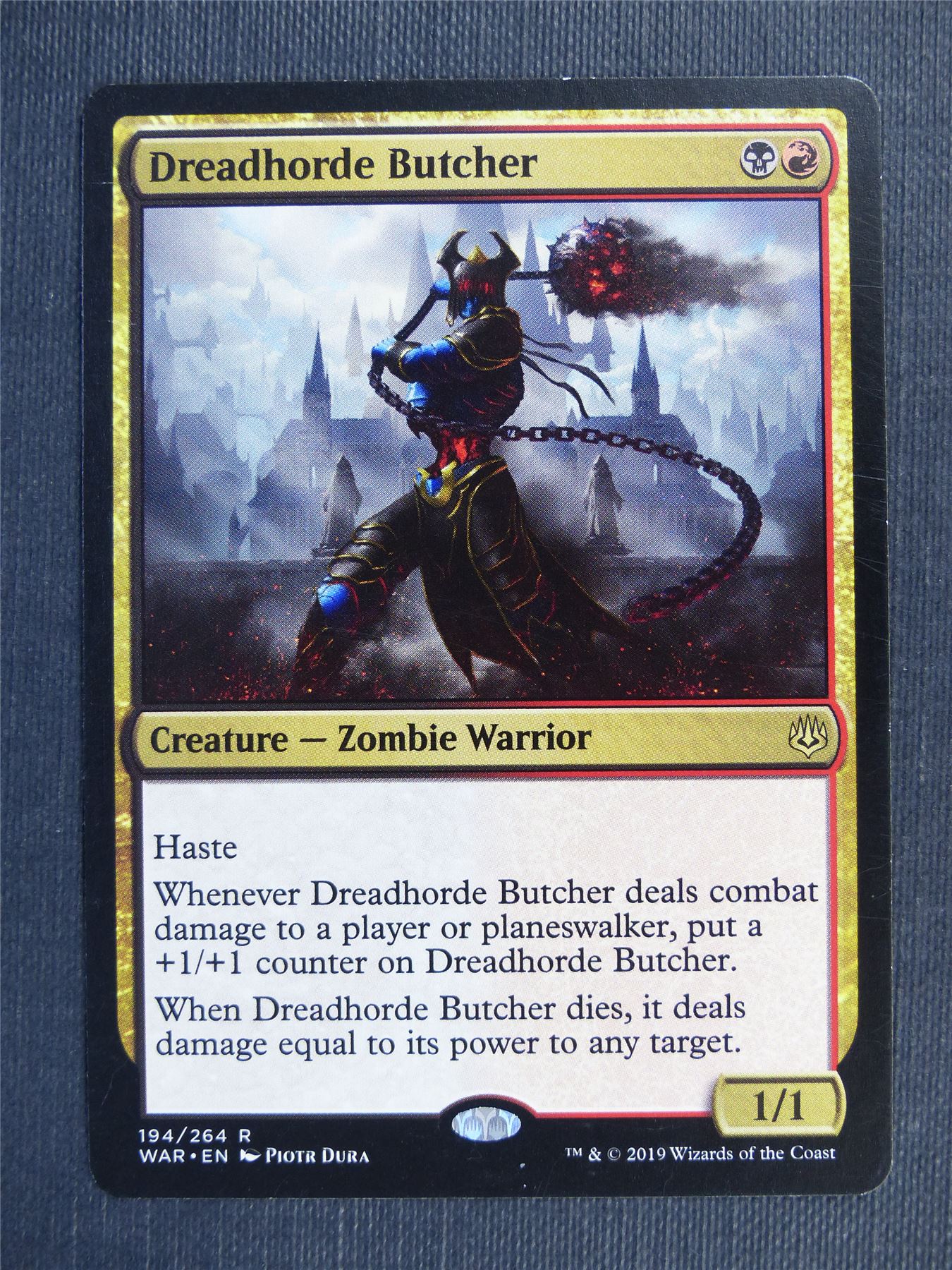 Dreadhorde Butcher - Mtg Magic Cards #4AH