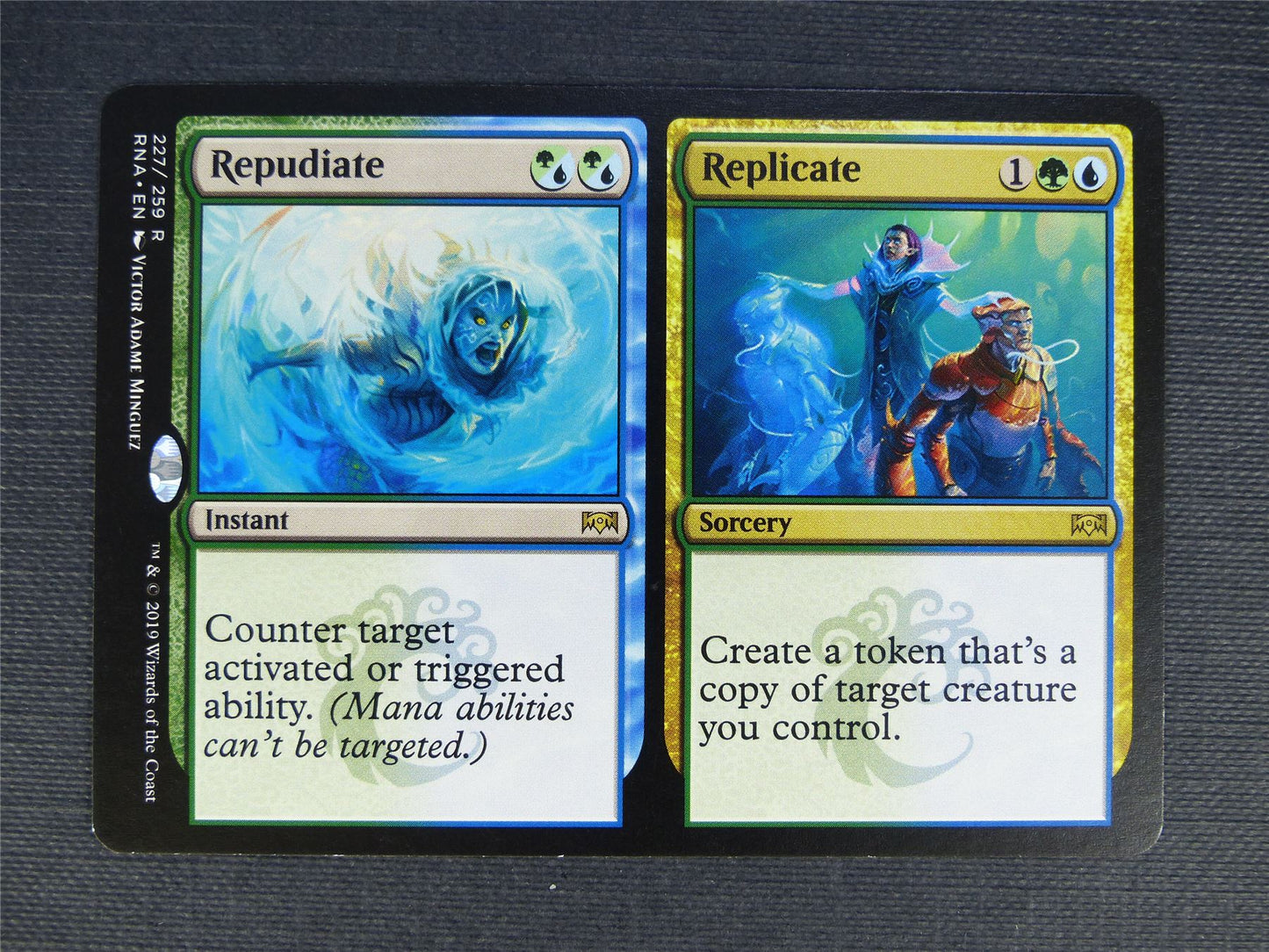 Repudiate Replicate - Mtg Magic Cards #3Q6