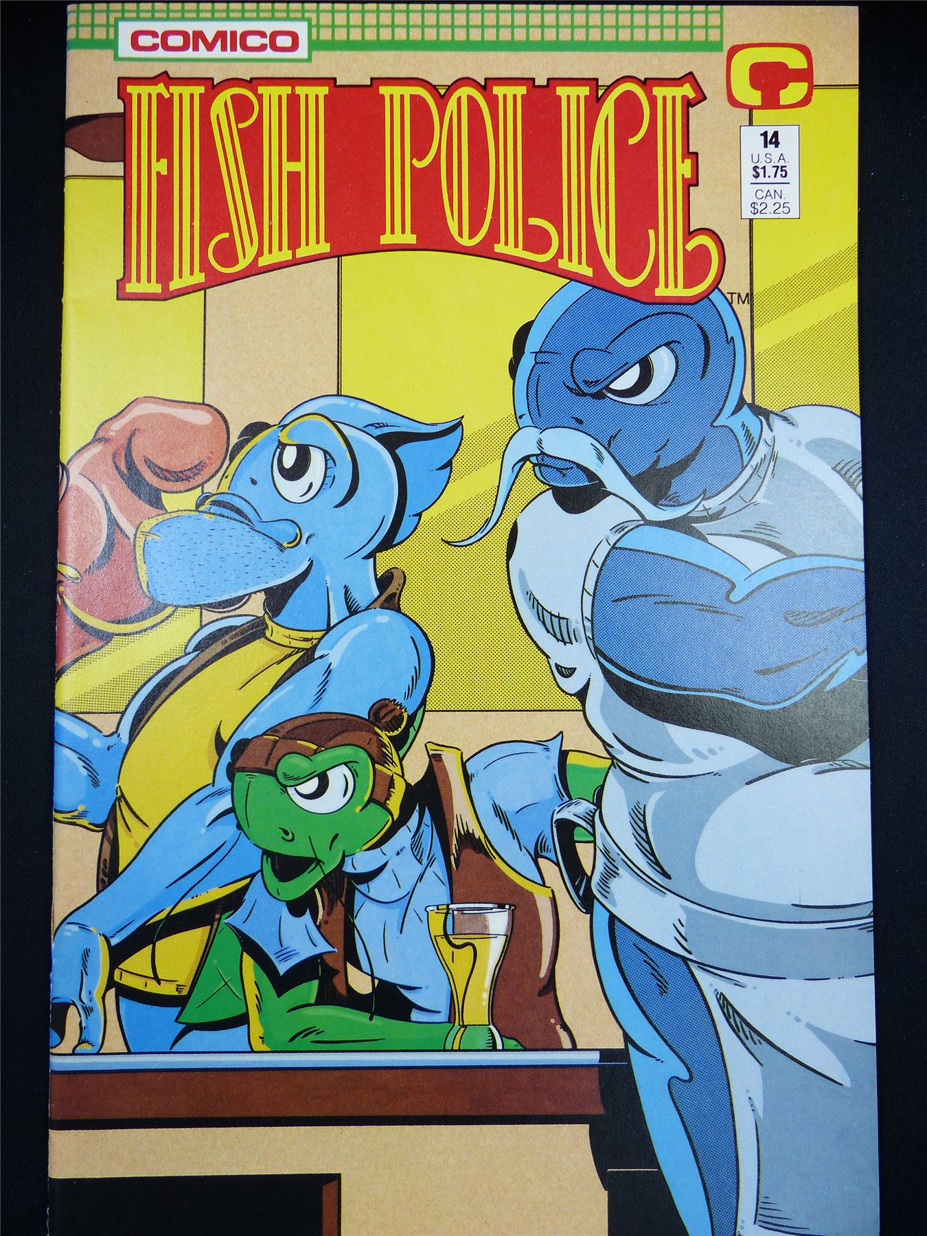 The FISH Police #14 - Comico Comic #1HO