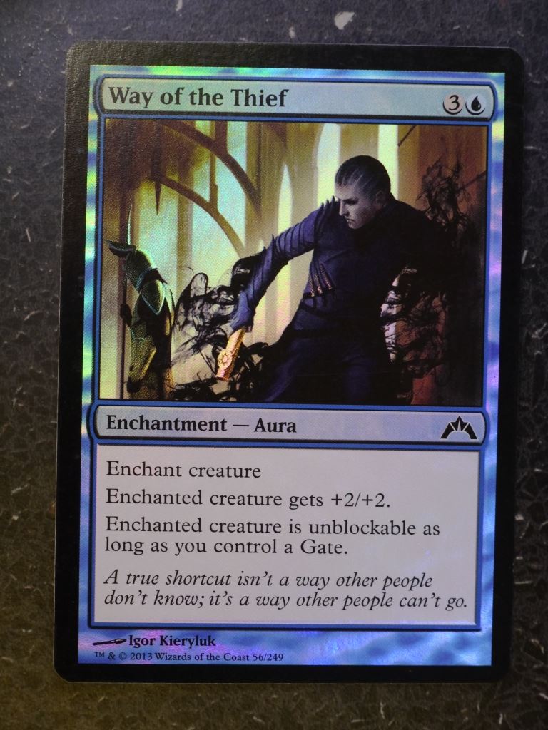 MTG Cards: WAY OF THE THEIF FOIL # 5E54