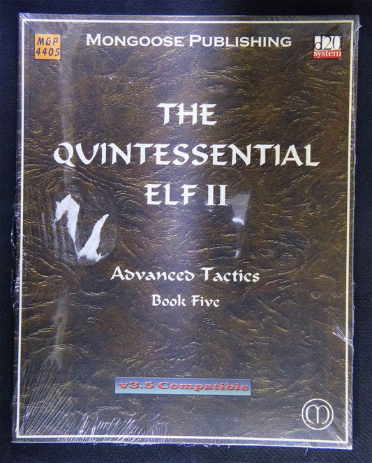 The Quintessential Elf 2 - Advanced Tactics Book Five - D20 System - Roleplay - RPG #15P