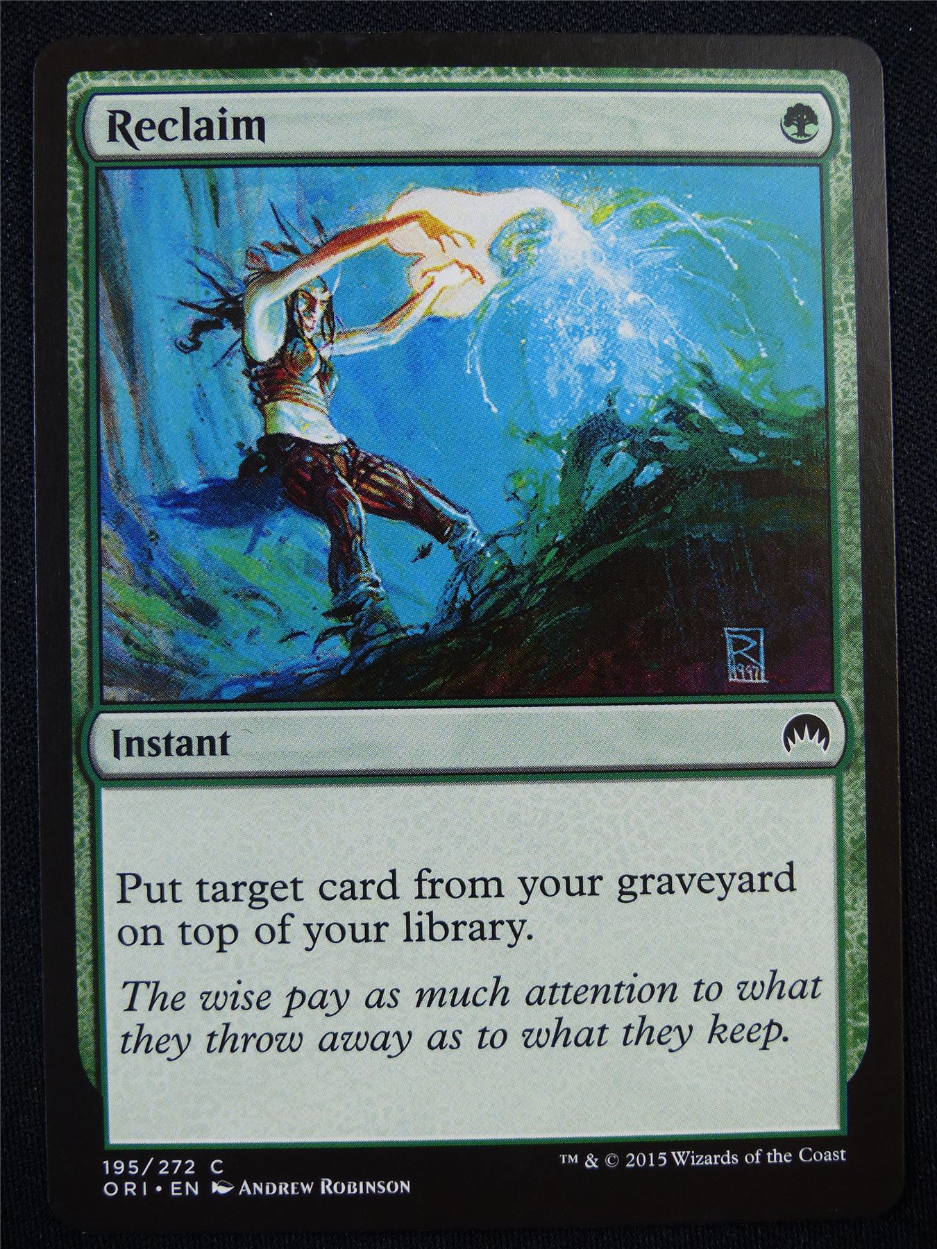 Reclaim - Mtg Card #I2