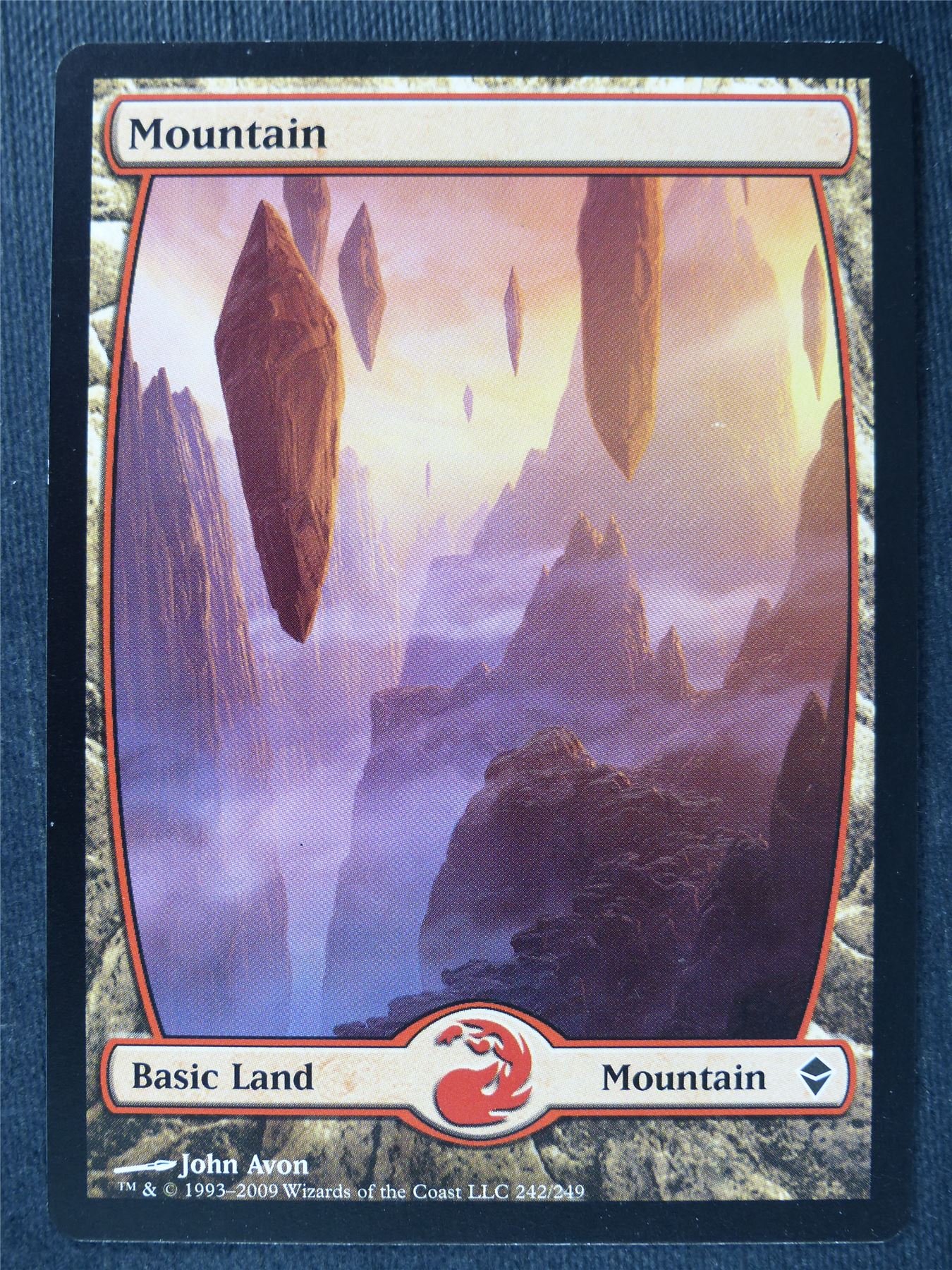 Mountain 242/249 Full Art - Mtg Magic Cards #QI