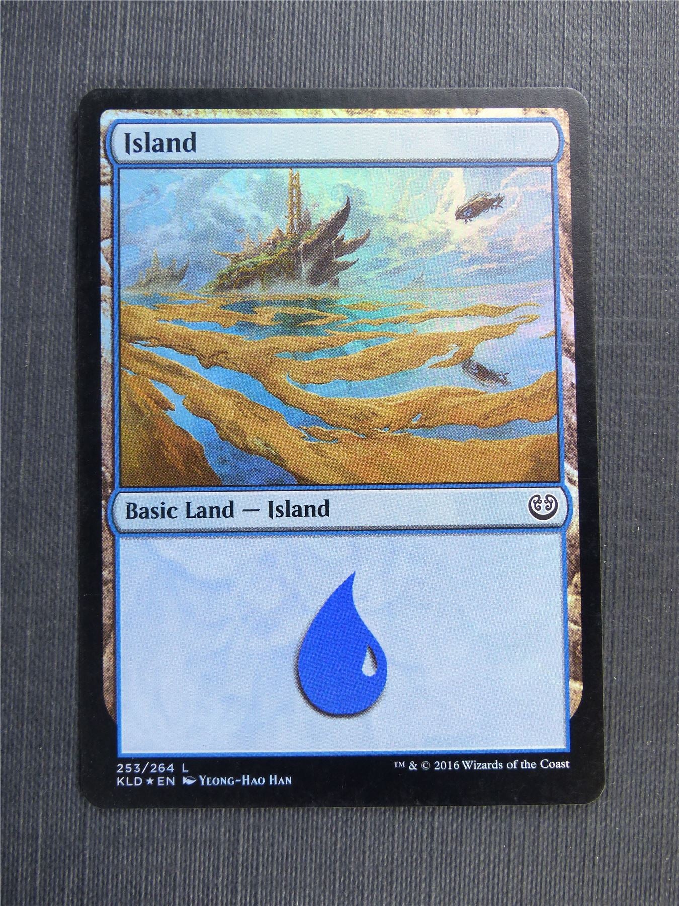 Island 253/264 Foil - Mtg Magic Cards #53L