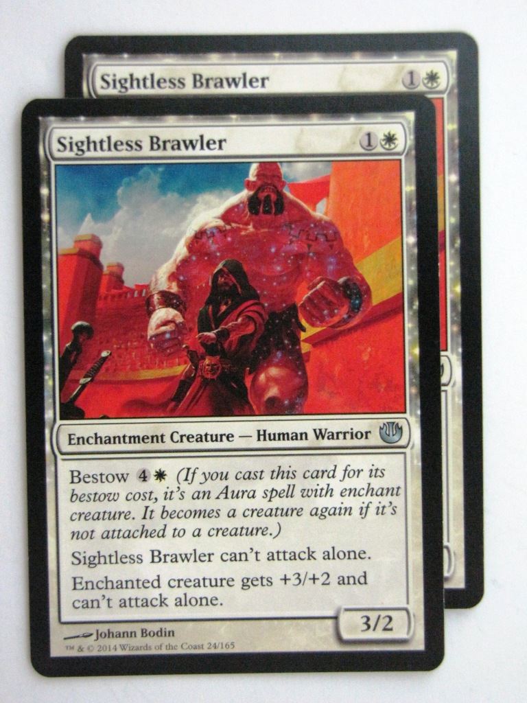 MTG Magic Cards: SIGHTLESS BRAWLER x2 Journey to Nyx # 24E28