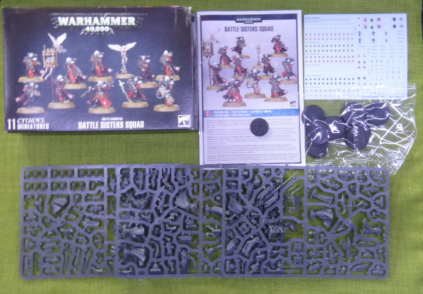 Battle Sisters Squad - Adepta Sororitas - Warhammer AoS 40k #D6