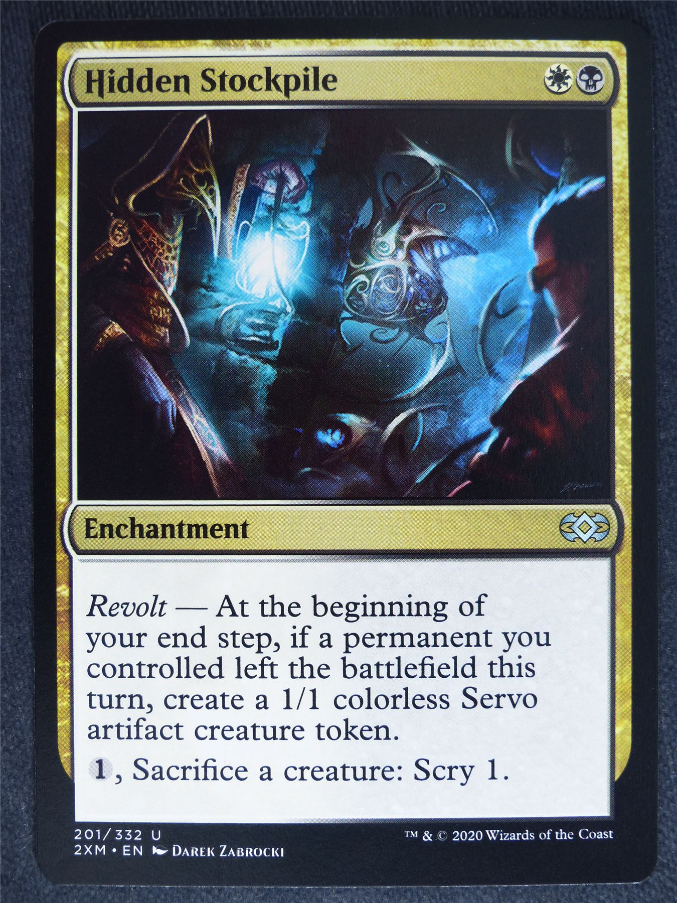 Hidden Stockpile - Double Masters - Mtg Magic Cards #45