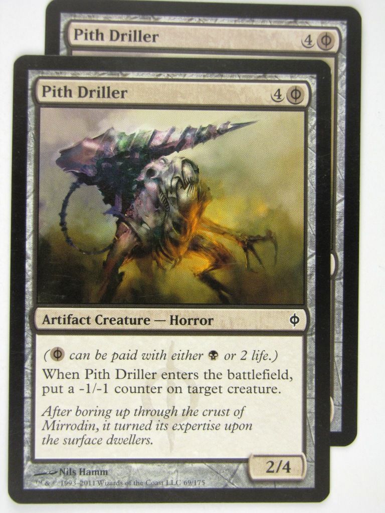 MTG Magic: the Gathering Cards: PITH DRILLER x2: NPH