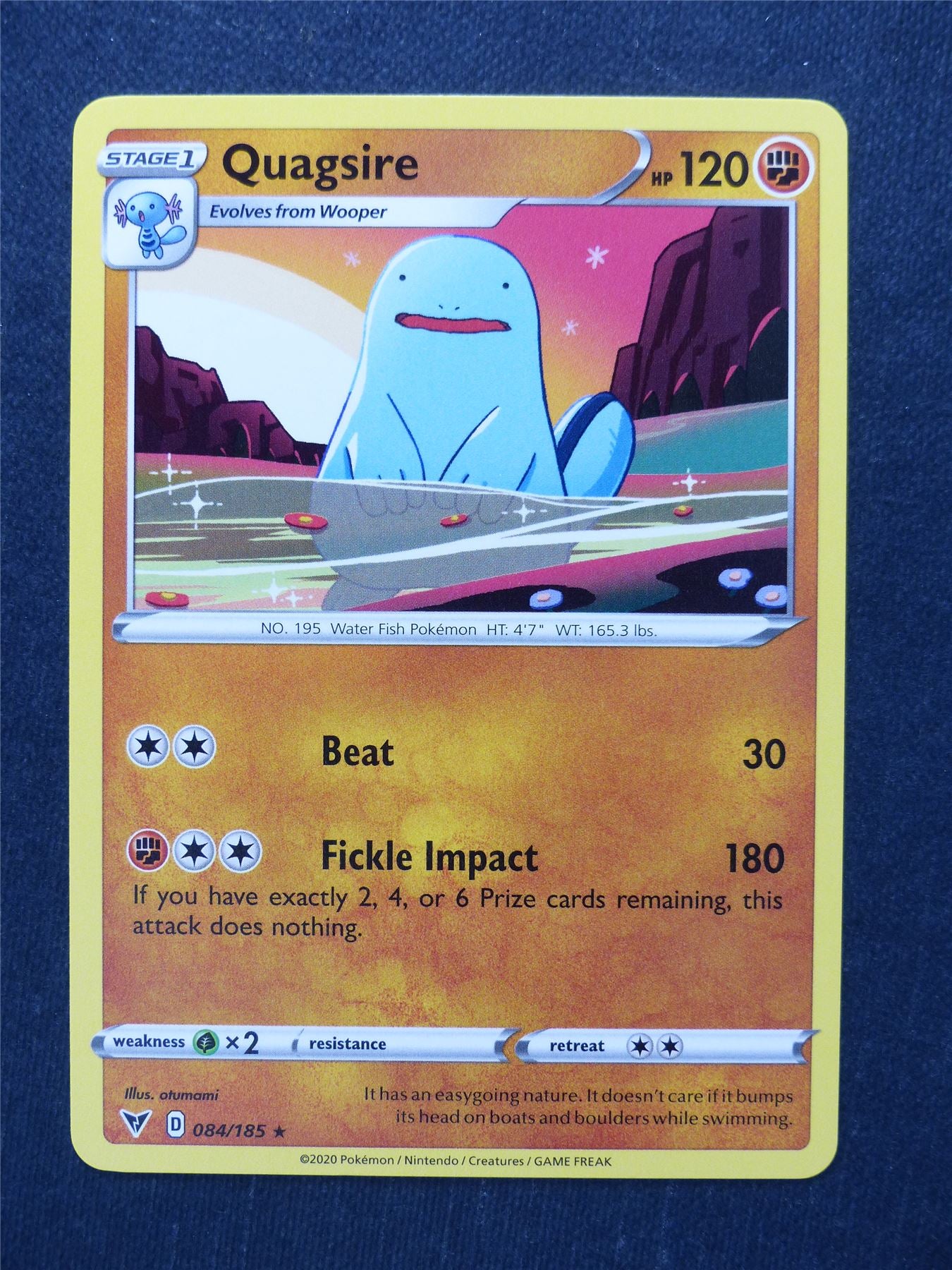 Quagsire 084/185 - Vivid Voltage