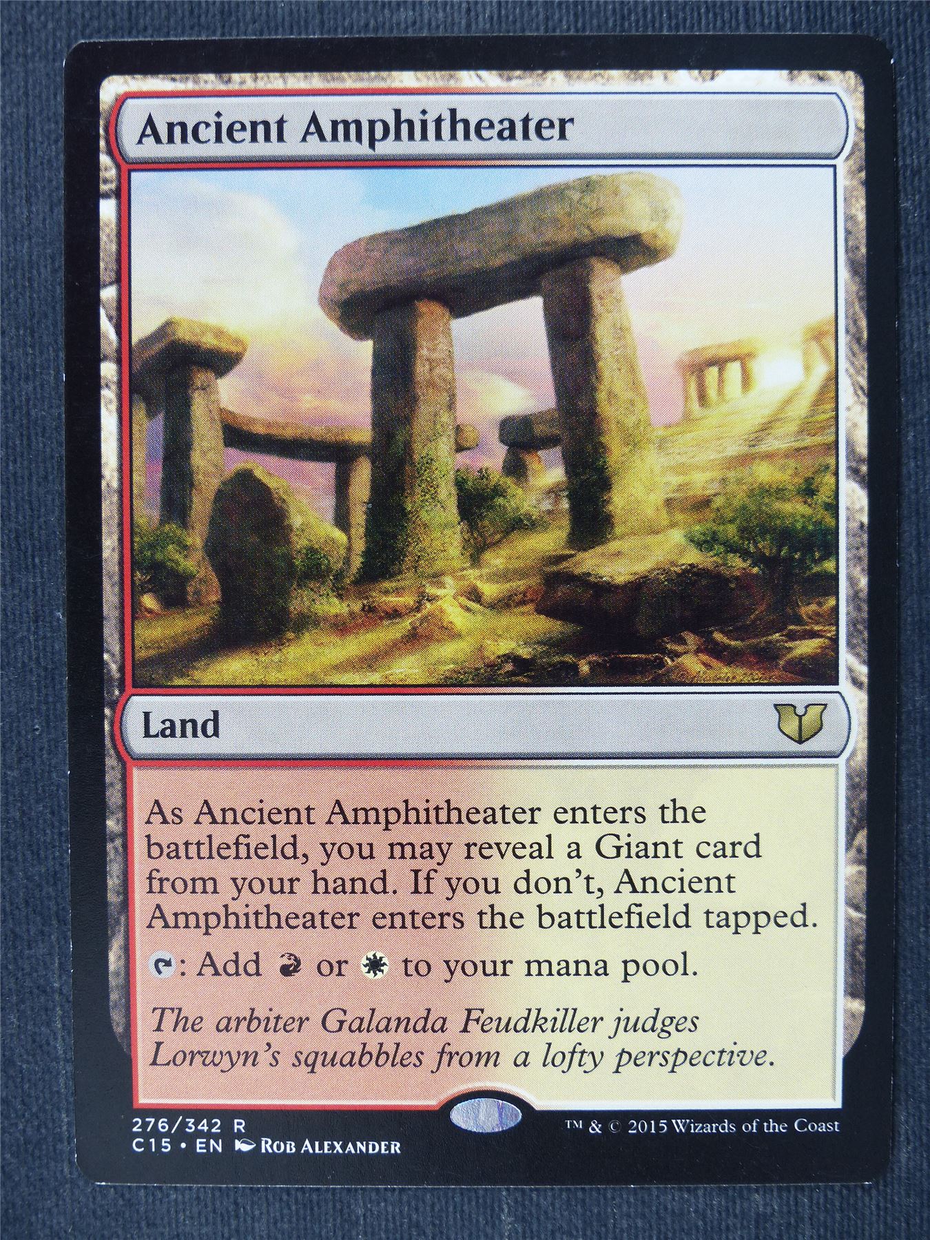 Ancient Amphitheater - Mtg Magic Cards #429