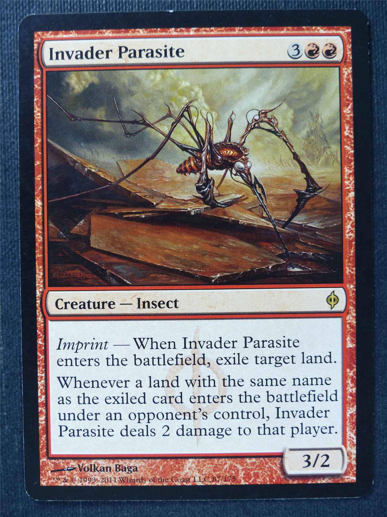 Invader Parasite - Mtg Magic Card #WD