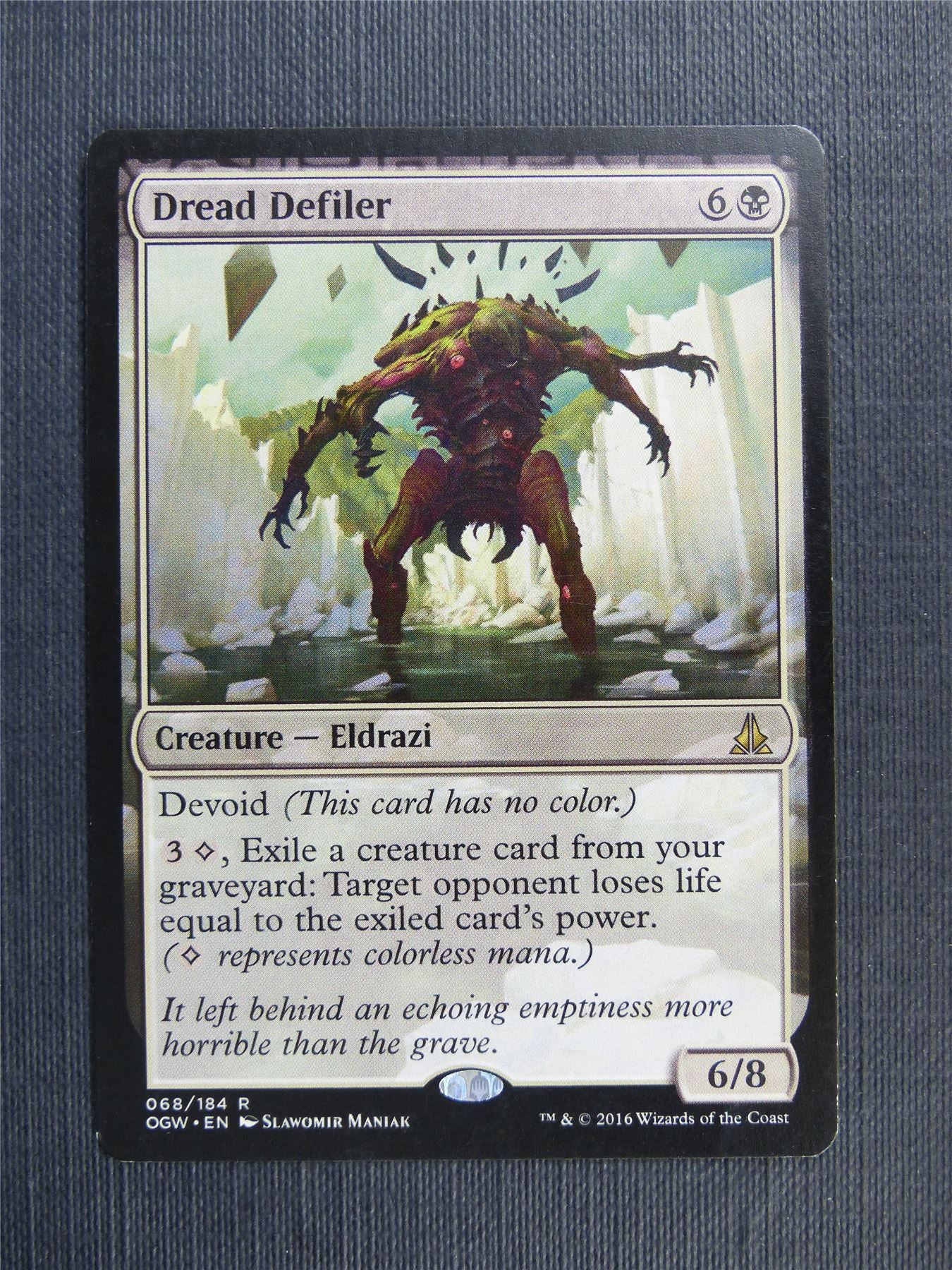 Dread Defiler - Mtg Magic Cards #3BX