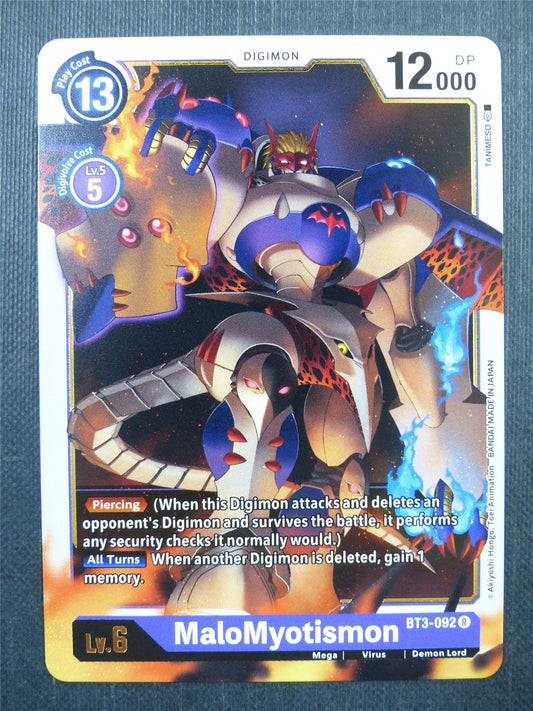 MaloMyotismon BT3 R - Digimon Card #42Z