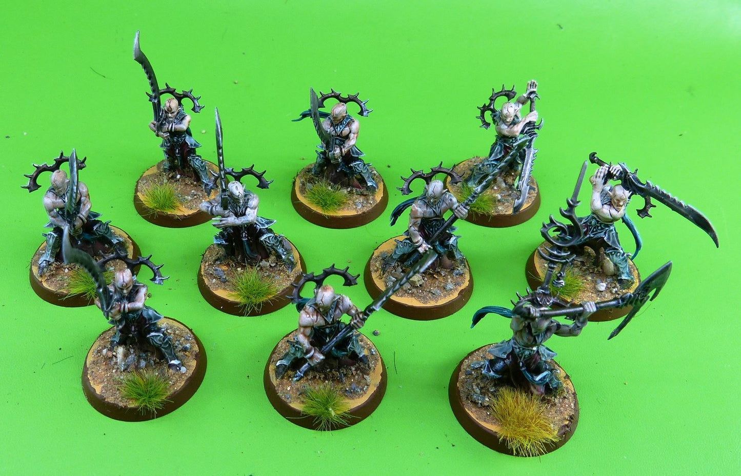 Idoneth Deepkin Namarti Thralls painted - Warhammer AoS #7Z9