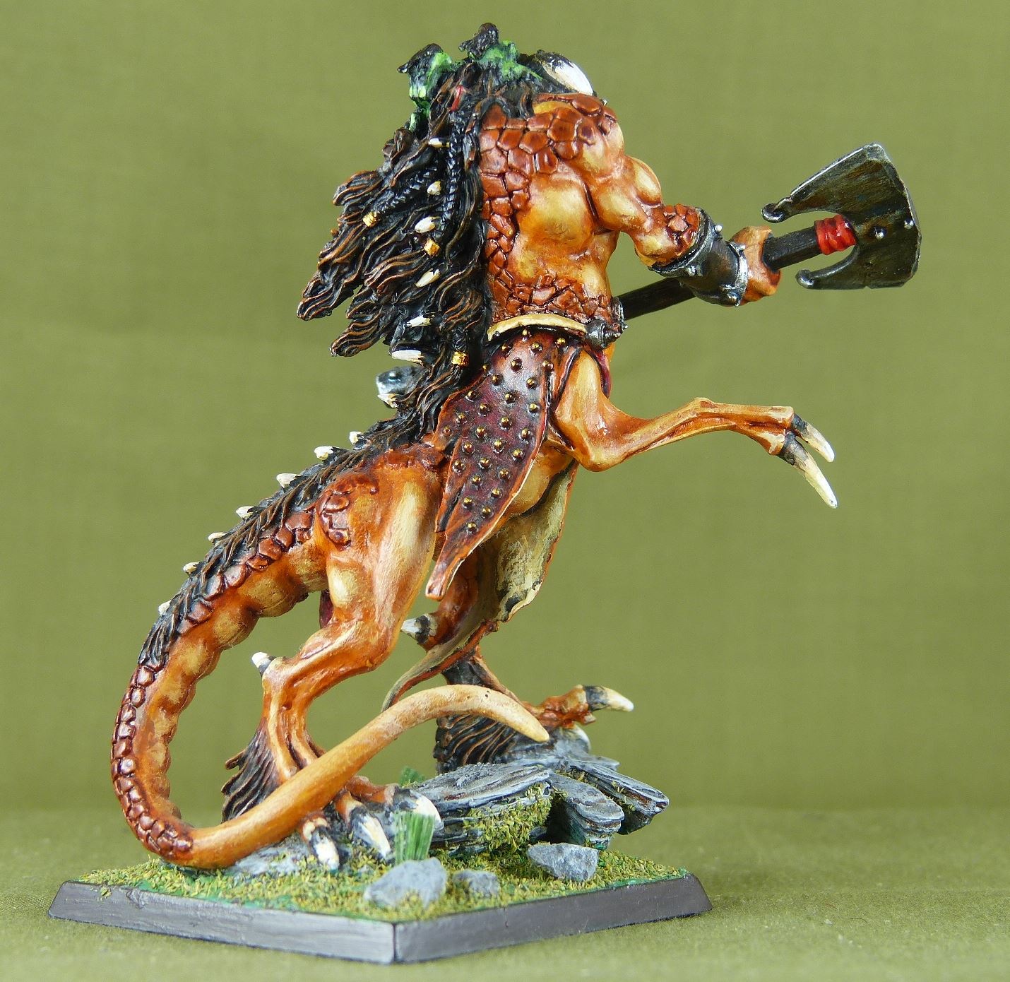 Classic Metal Dragon Ogre Shaggoth - Painted - Chaos - Beasts Of Chaos - Warhammer Fantasy AoS #149