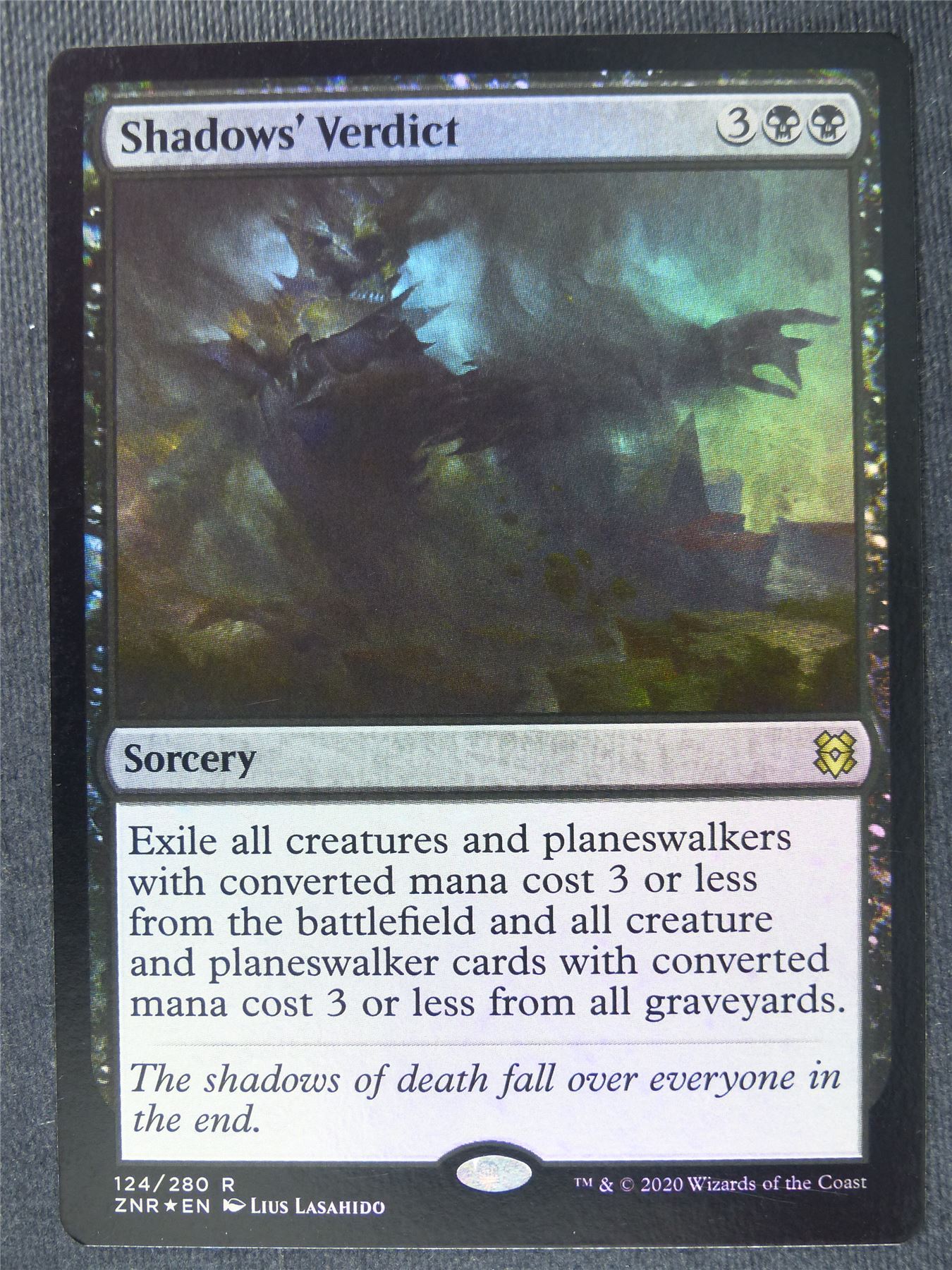 Shadow's Verdict Foil - Mtg Magic Cards #1OU