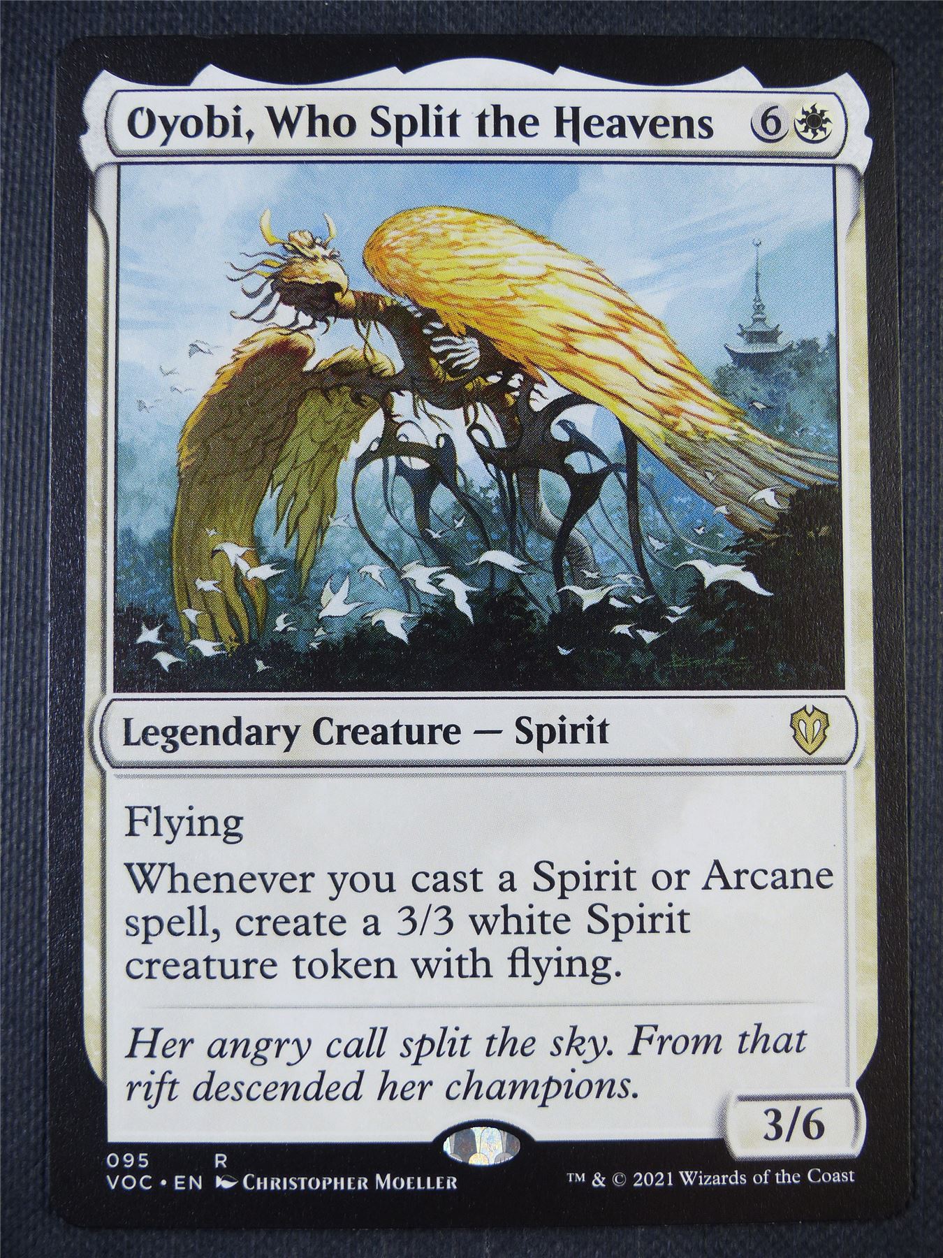 Oyobi Who Split the Heavens - Mtg Card #87X