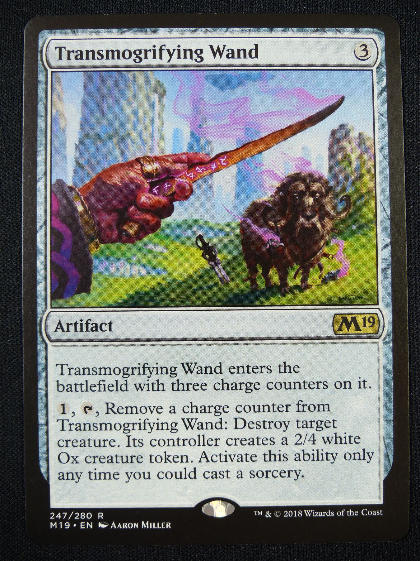 Transmogrifying Wand - Mtg Card #1WQ