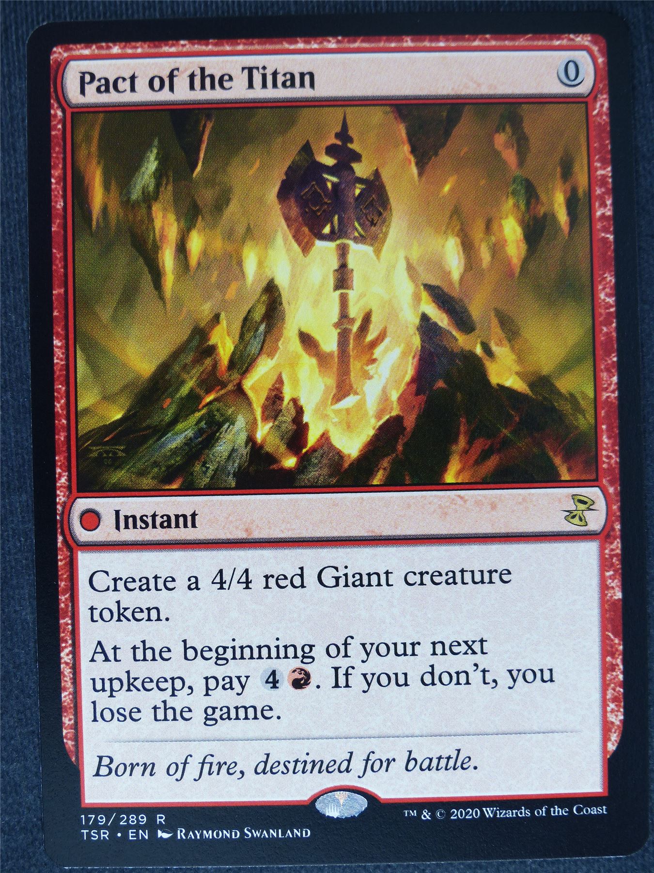 Pact of the Titan - Remastered - Mtg Magic Cards #K6