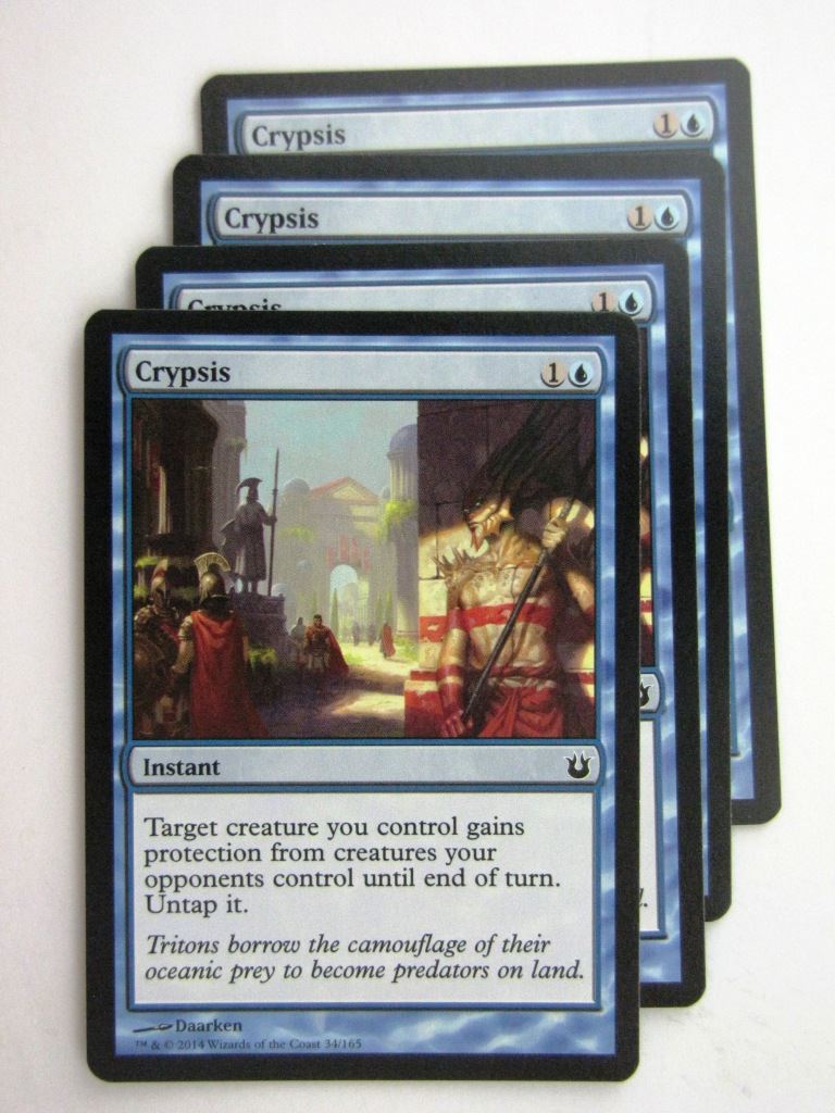 MTG Magic Cards: CRYPSIS x4 Born of the Gods playset # 24B96