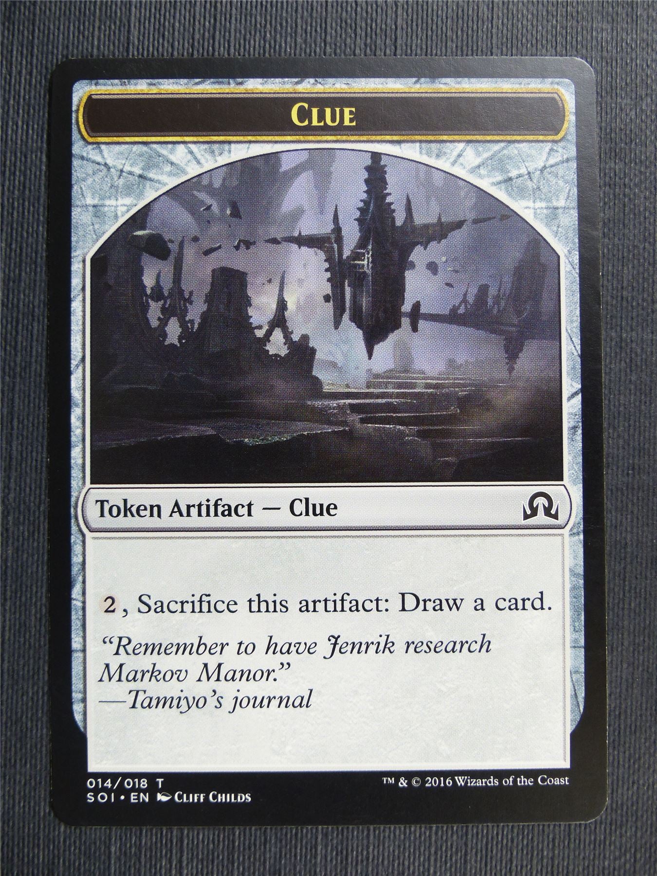 Clue Token - Mtg Magic Cards #43N