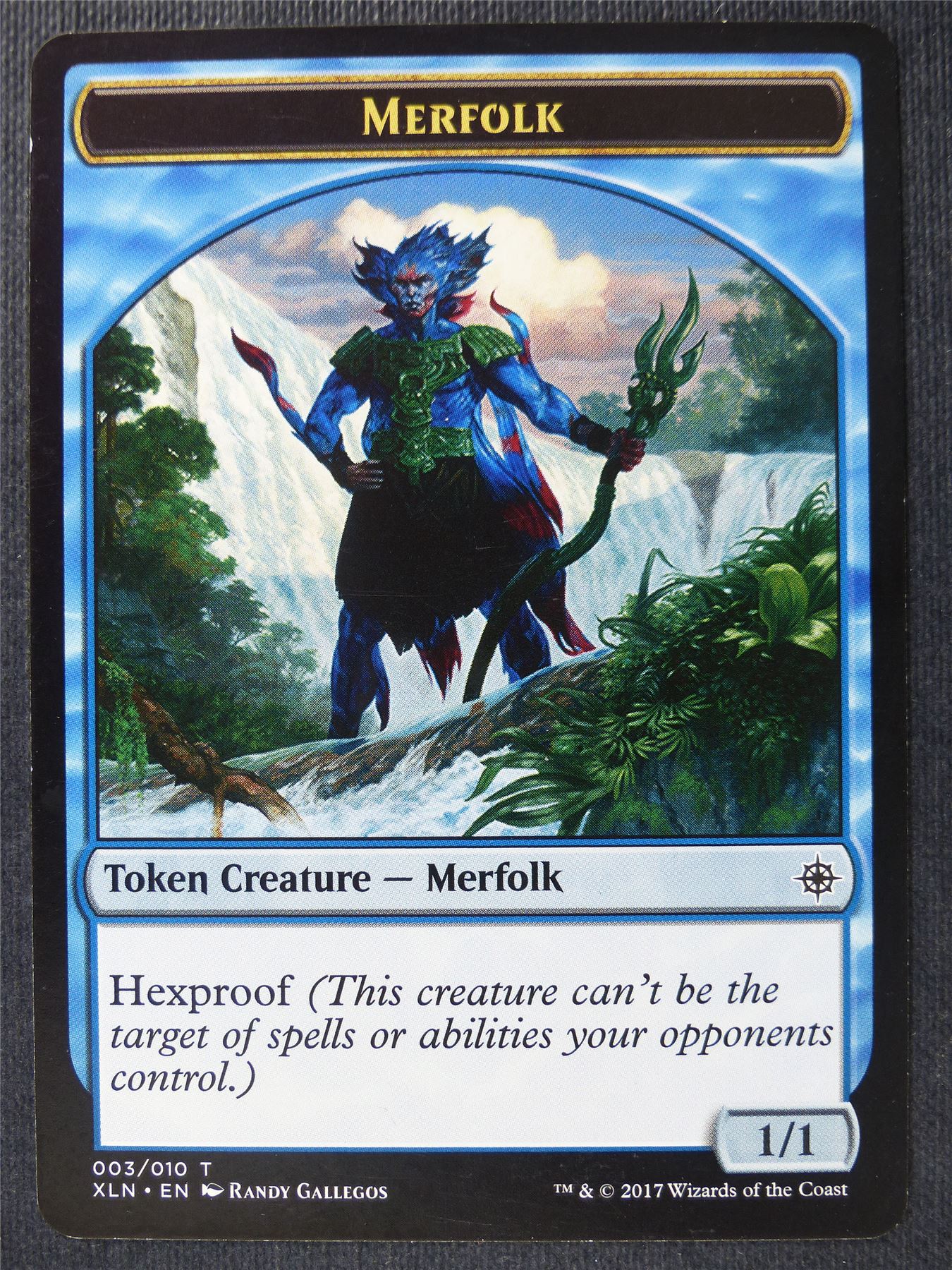 Merfolk Token - Mtg Card #1VO