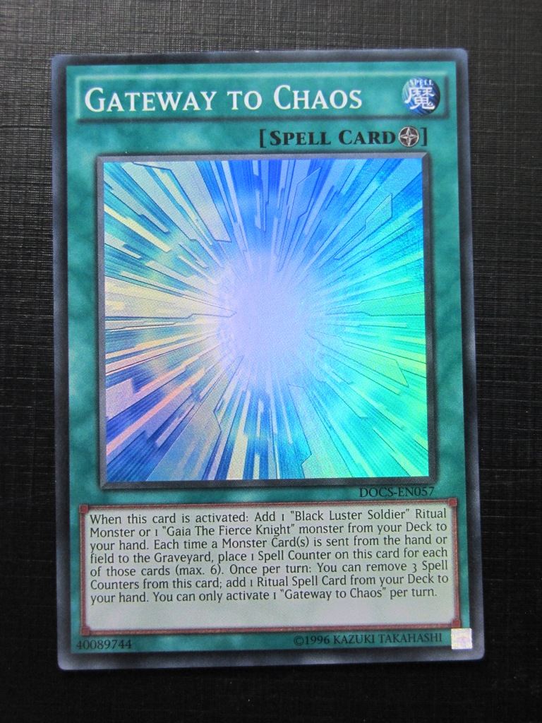 Gateway To Chaos DOCS Super Rare - Yugioh Card # 2B25