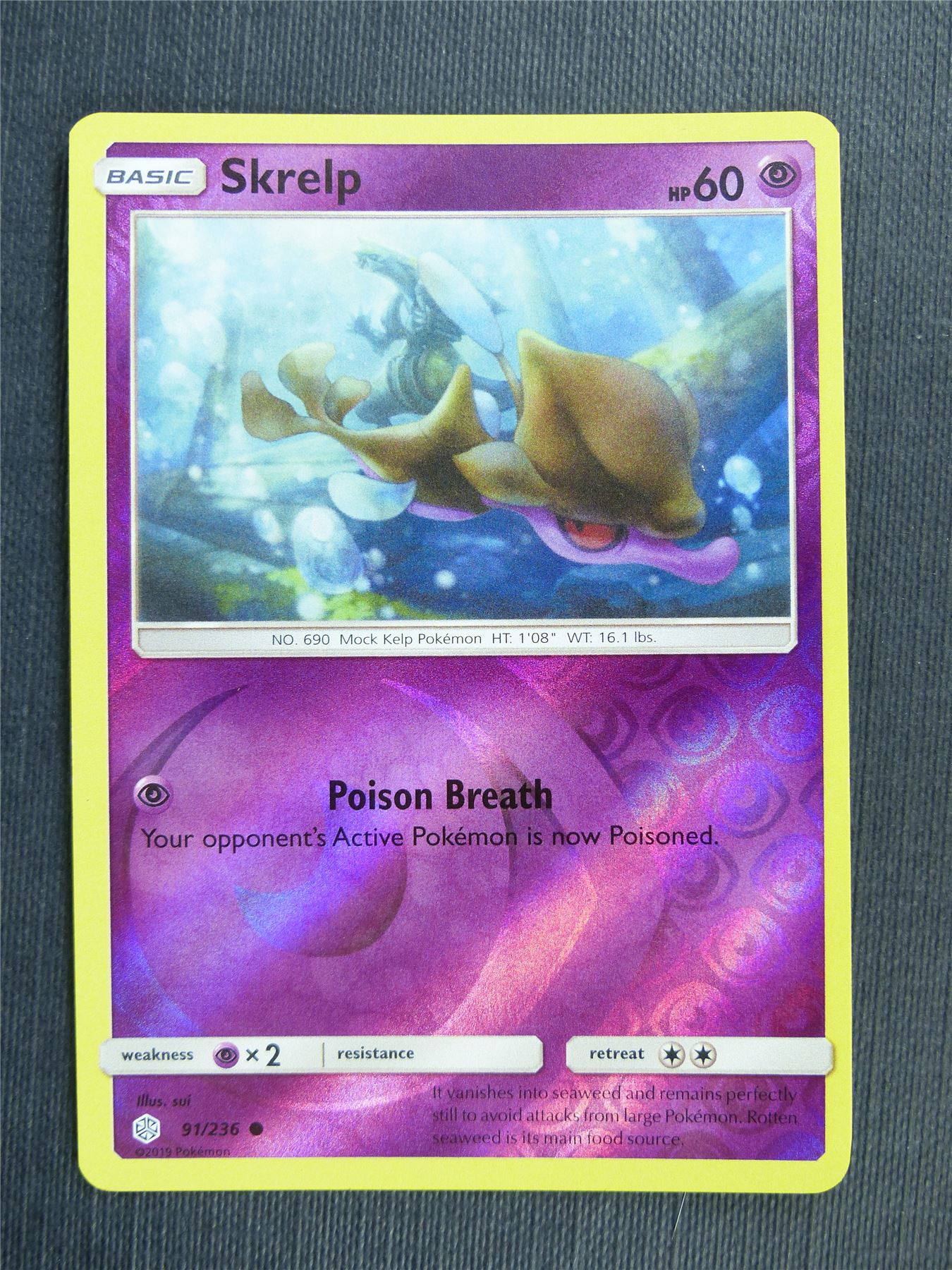Skrelp 91/236 Reverse Holo - Pokemon Cards #5NO Skrelp 91/236 Reverse Holo - Pokemon Cards #5NO