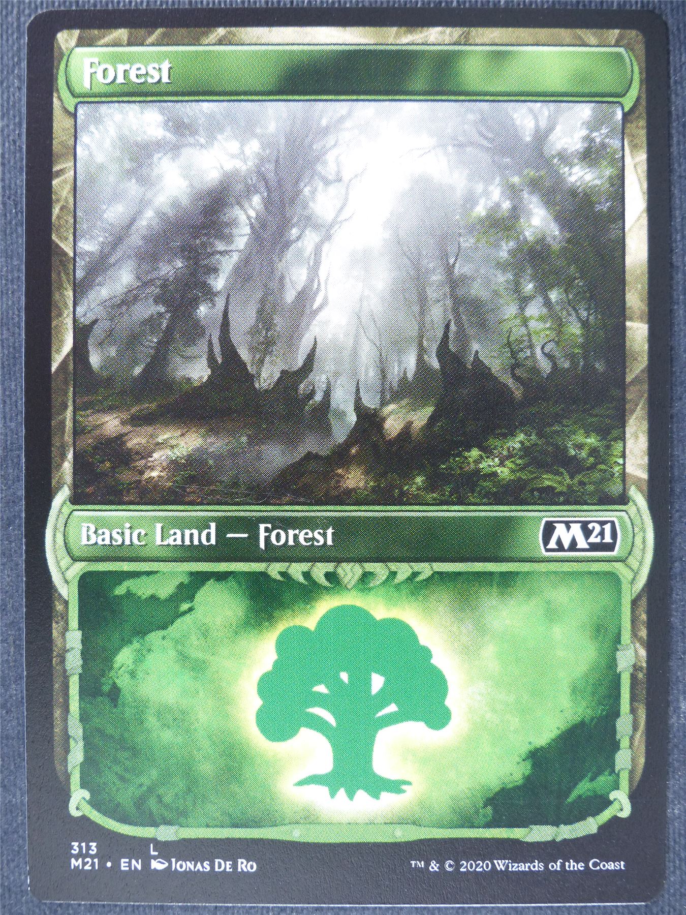 Forest Alt Border - Mtg Magic Cards #XX