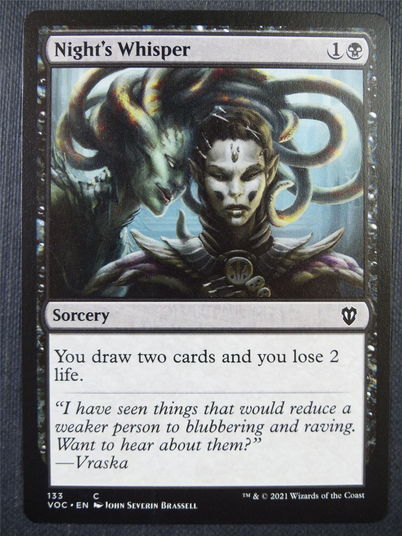 Village Rites Etched - Mtg Card #69N